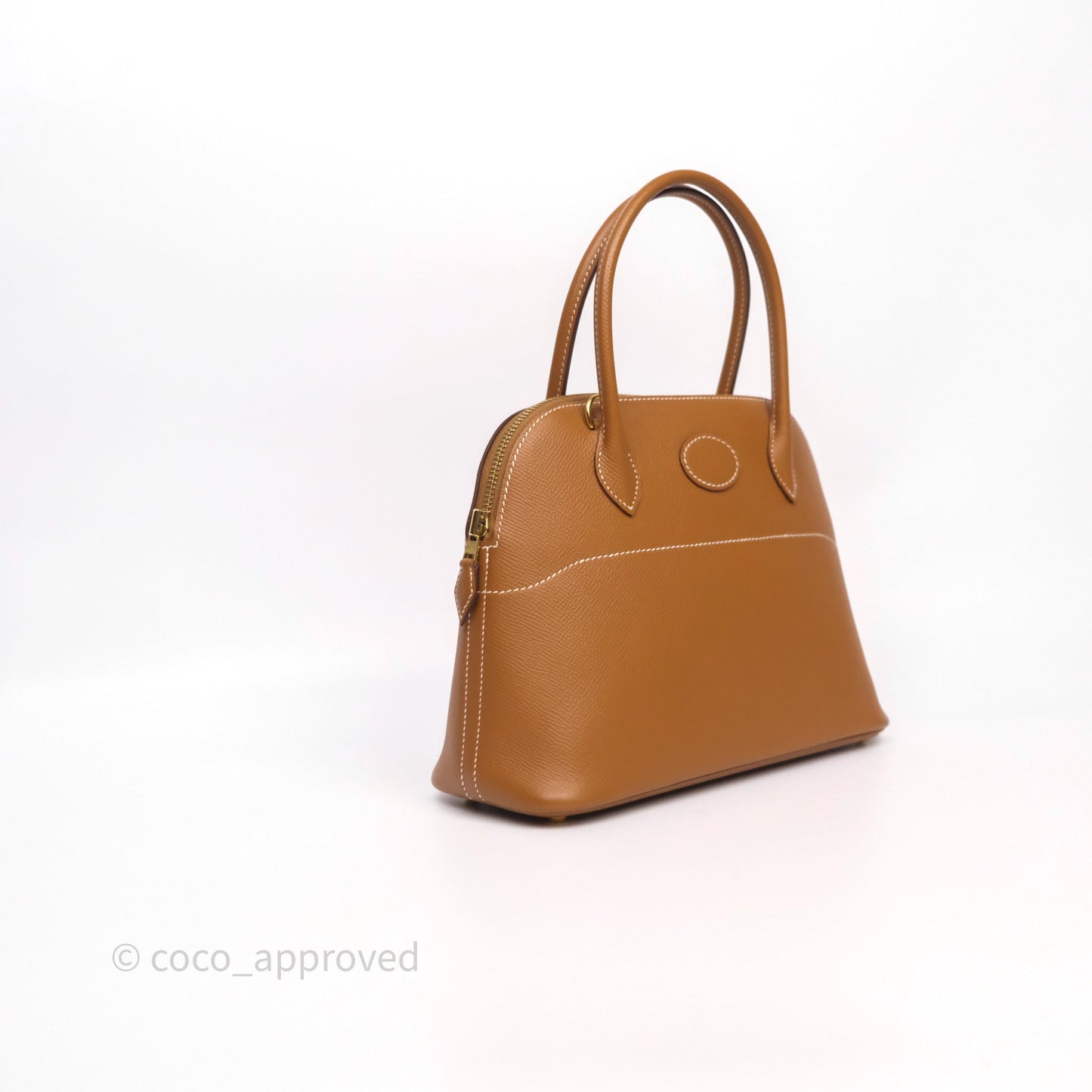 Hermès Bolide 27 Gold Epsom Gold Hardware