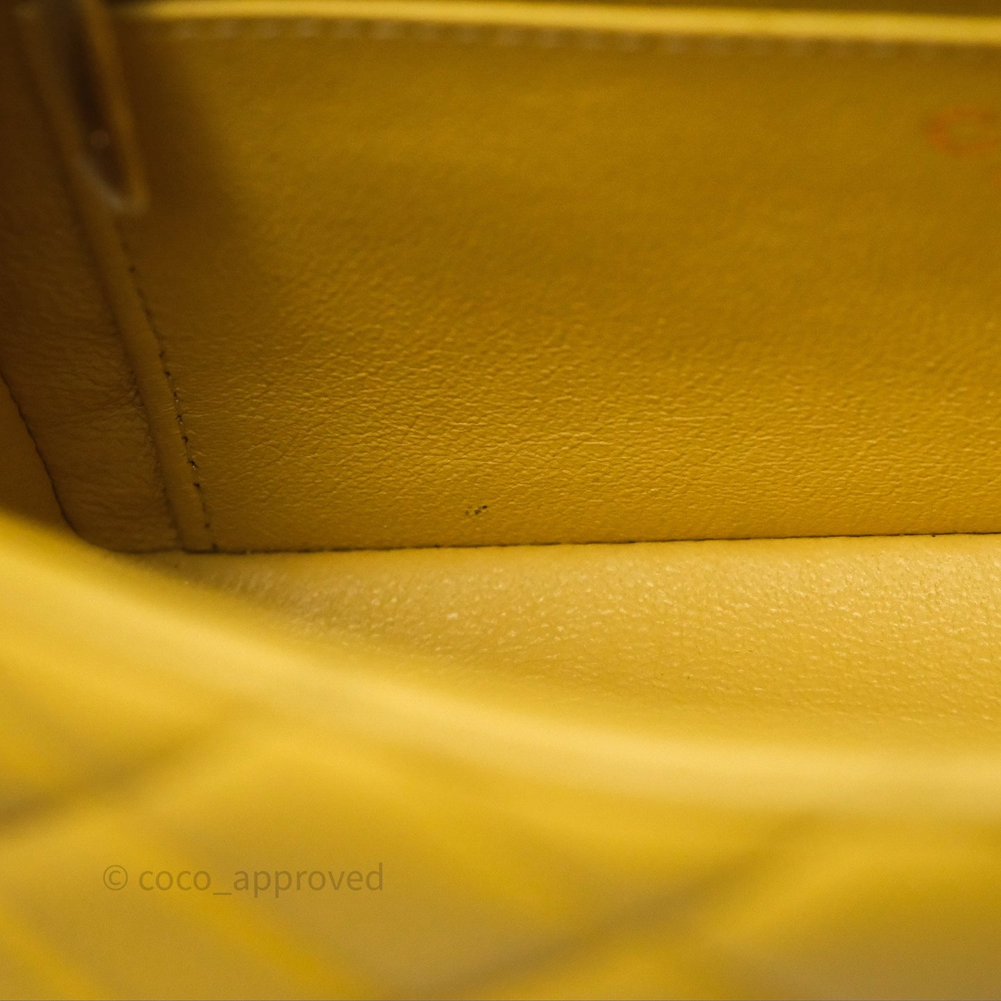 Chanel Quilted Mini Rectangular Flap Tri-Color Orange/Yellow/Pink Lambskin Gold Hardware