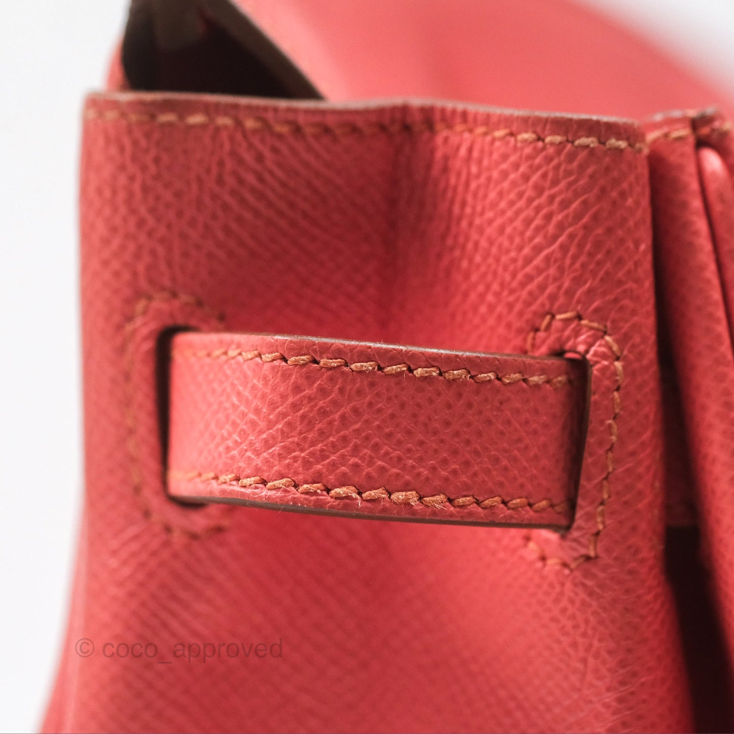 Hermès Birkin 30 Retourne Flamingo I5 Epsom Gold Hardware