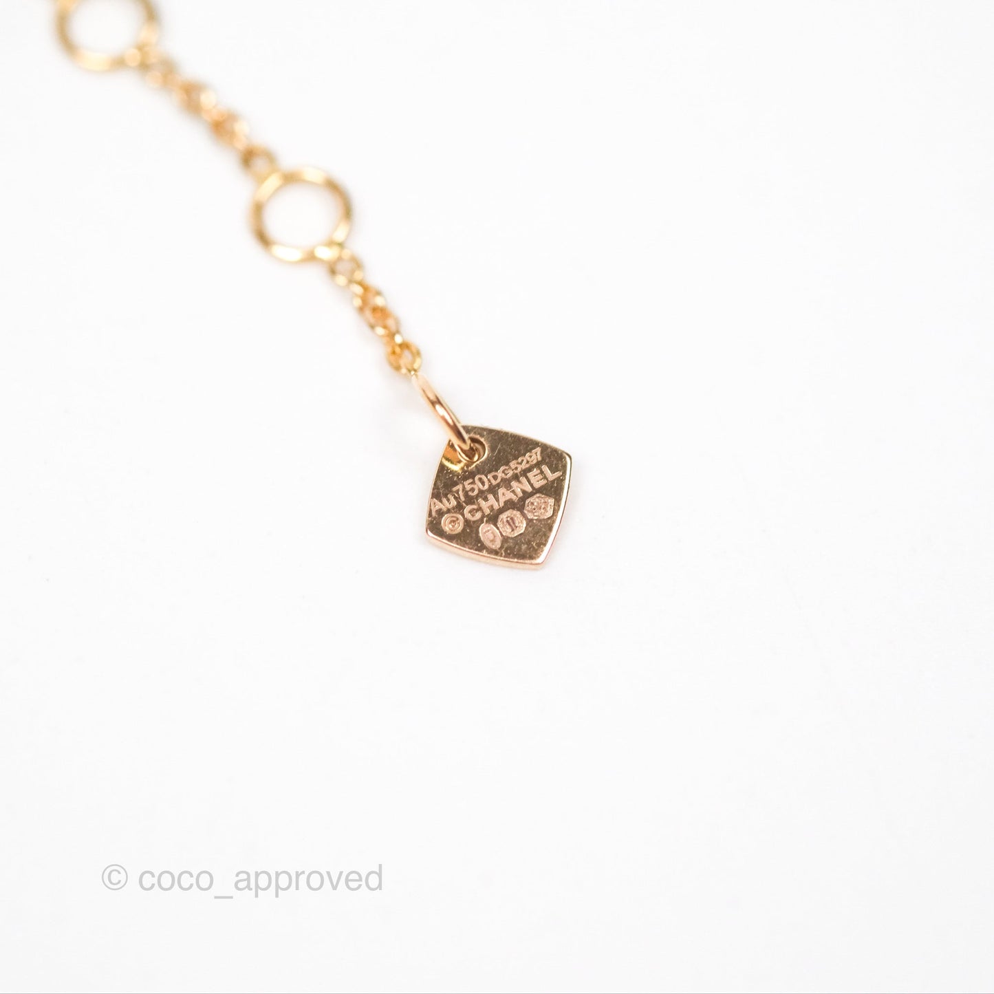 Chanel Coco Crush Bracelet 18K Beige Gold
