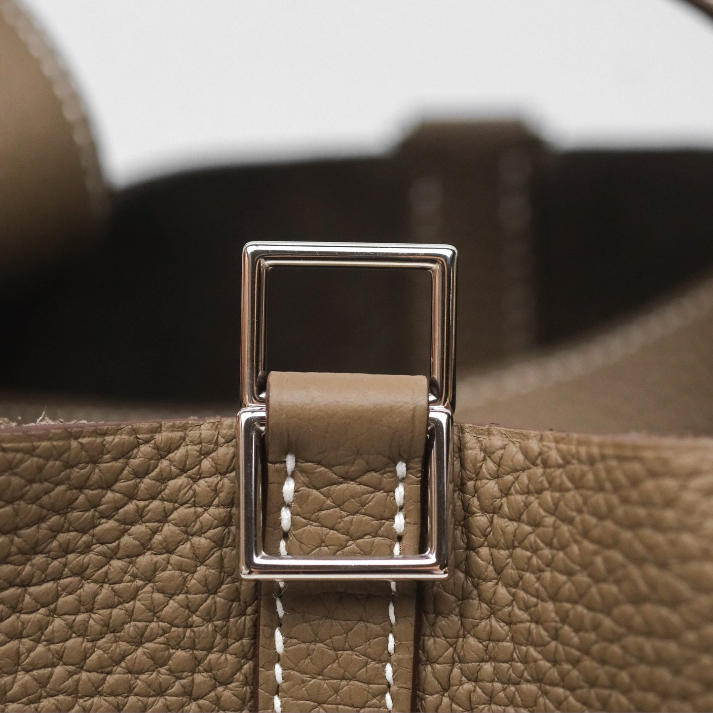 Hermès Picotin Lock 18 Etoupe 18 Clemence Palladium Hardware