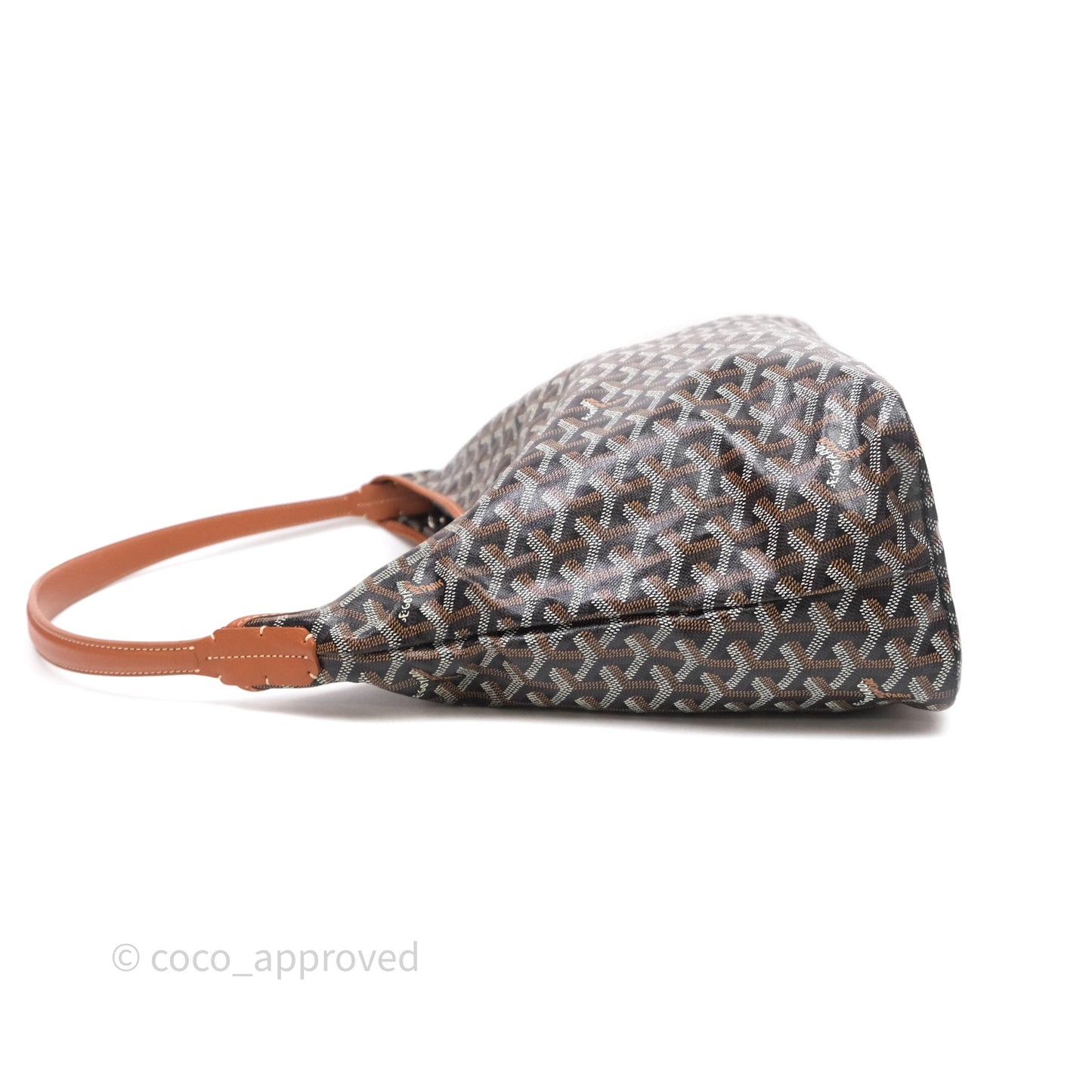 Goyard Bohème Hobo Bag Black & Tan