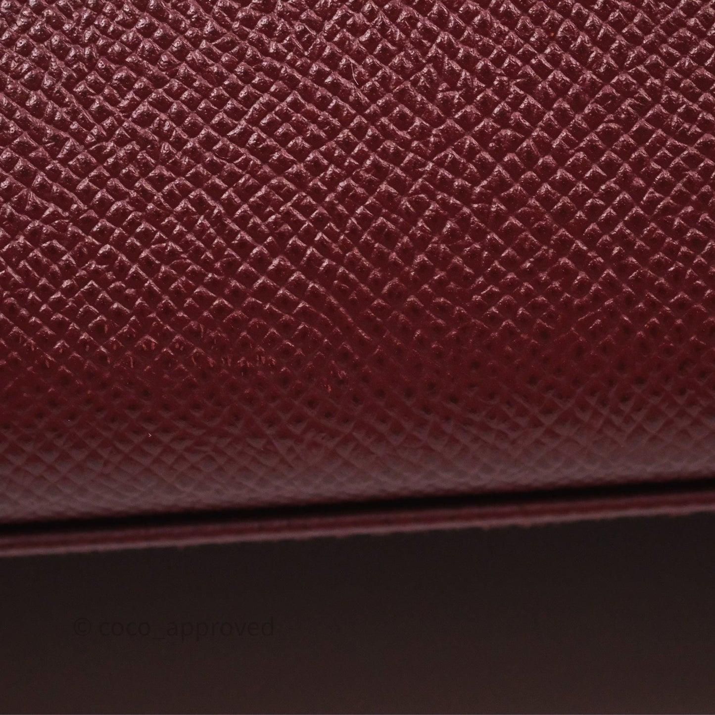Hermès Sellier Kelly 25 Rouge H Epsom Gold Hardware