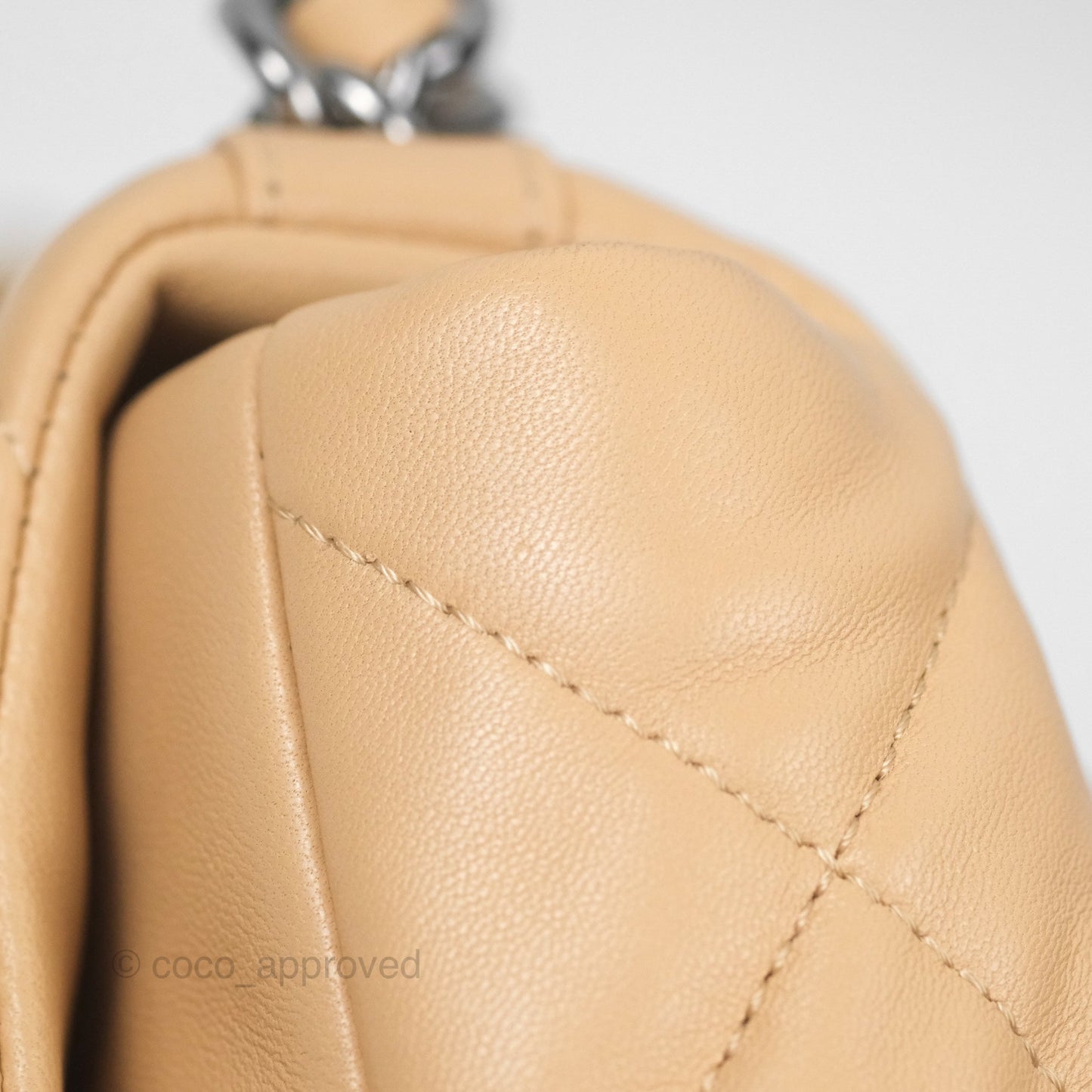 Chanel 19 Small Beige Mixed Hardware