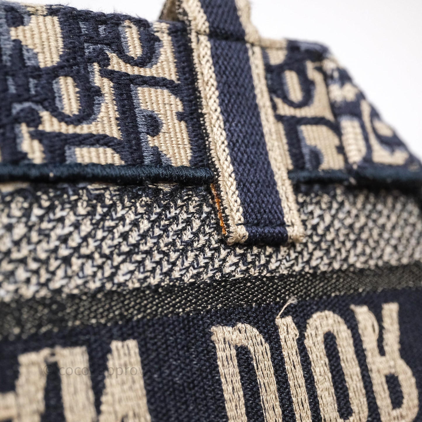 Christian Dior Medium DiorCamp Messenger Bag Oblique Embroidery Blue
