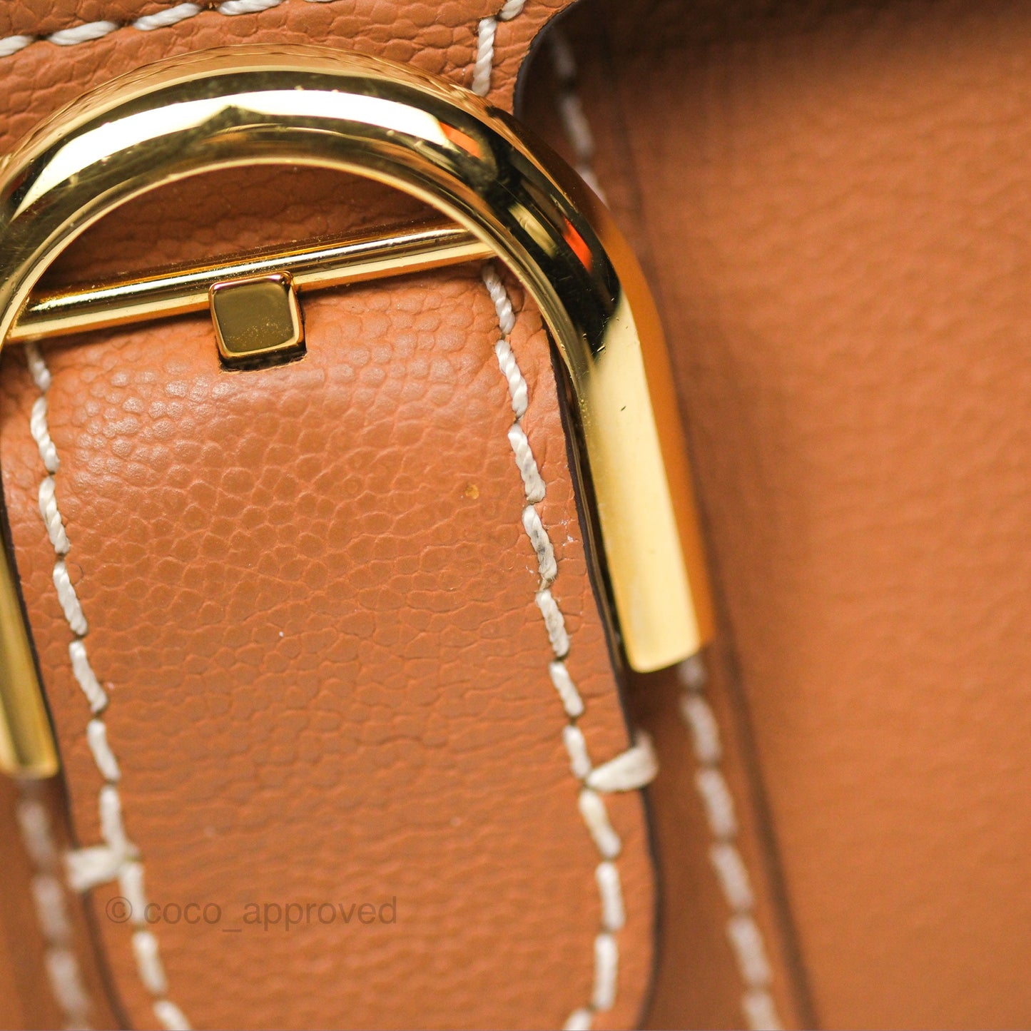 Delvaux Brillant Long Wallet Chain Surpiqué Vegetal Ivory Rodeo Calf
