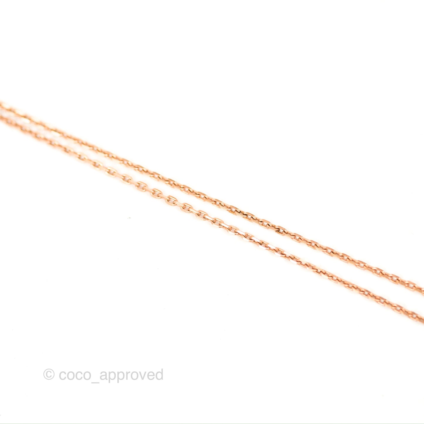 Hermès Eileen Pendant Necklace Rose Noir