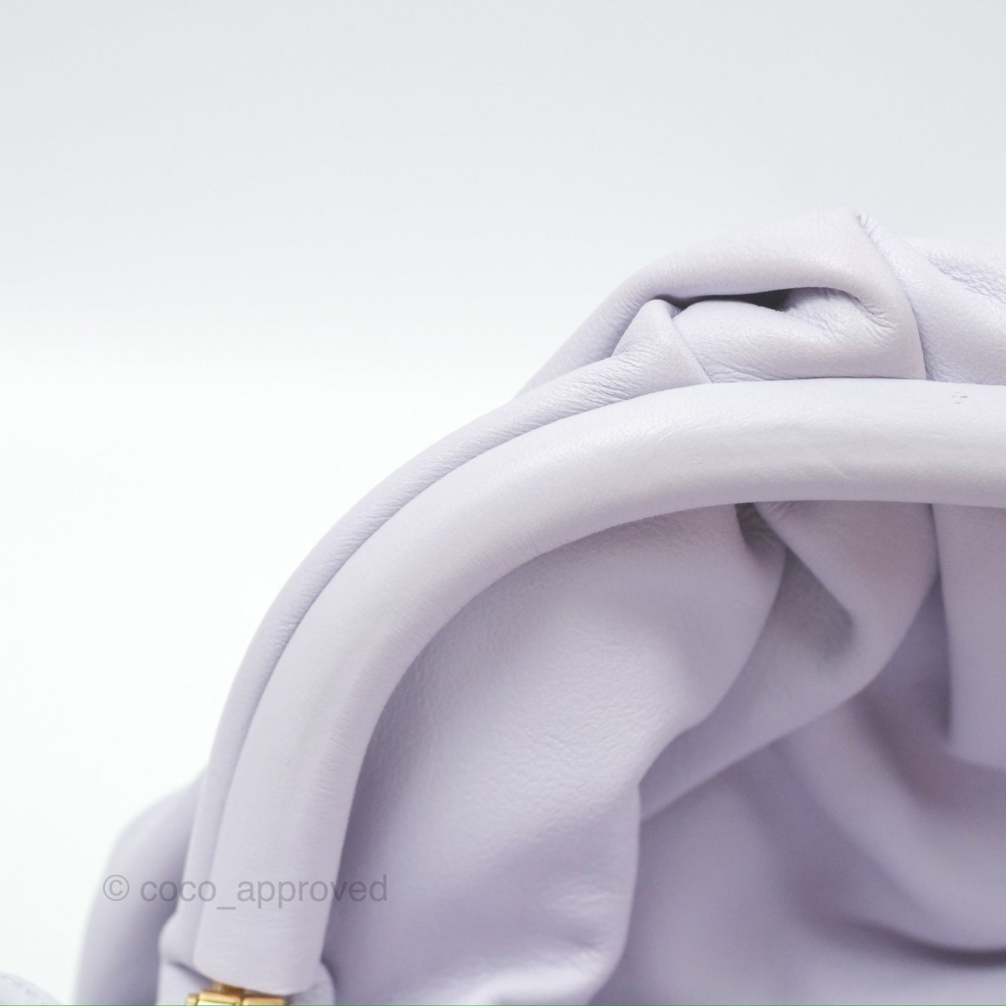 Bottega Veneta The Mini Pouch Mirth Washed Butter Calfskin
