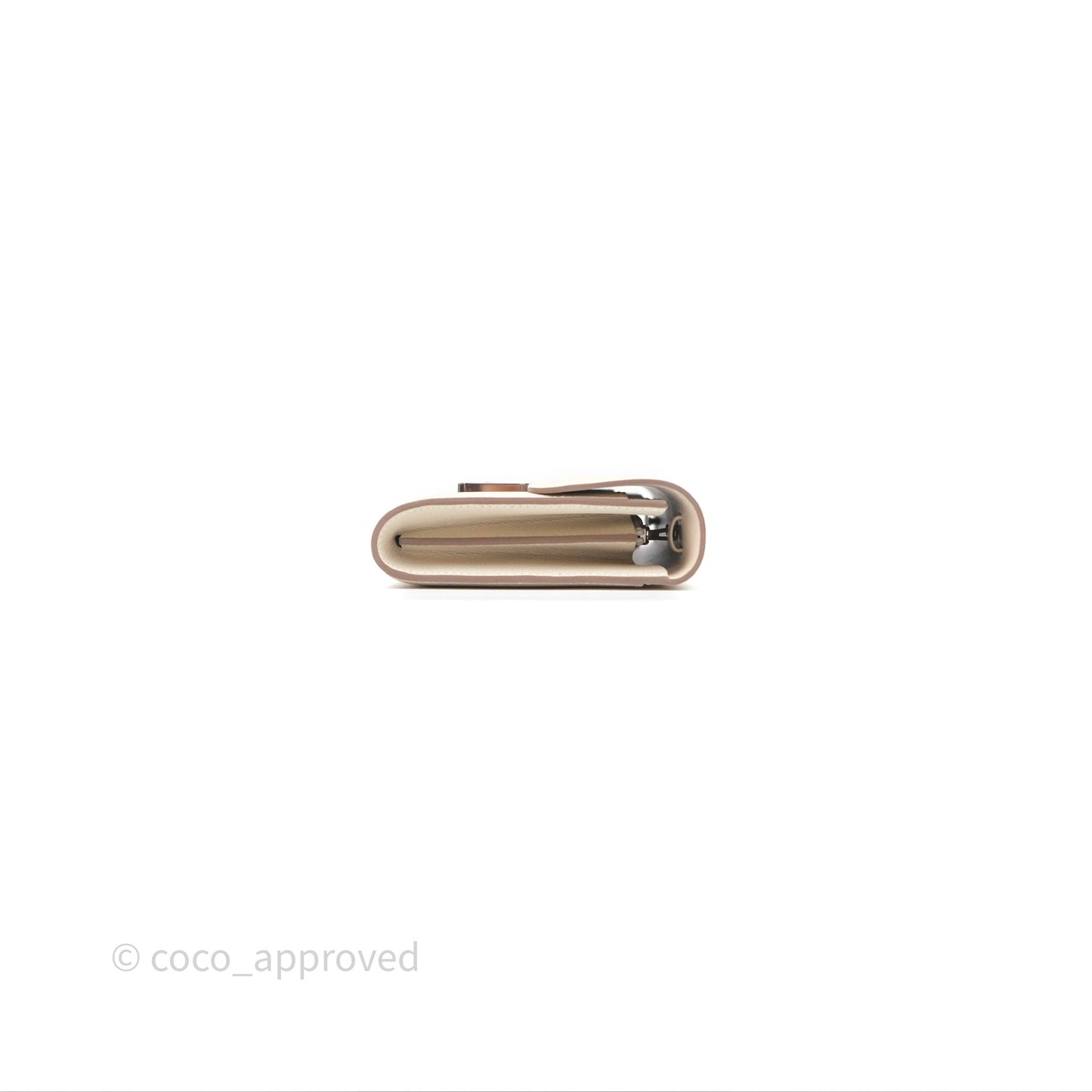 Hermès Constance To Go Wallet Craie 10 Epsom Palladium Hardware