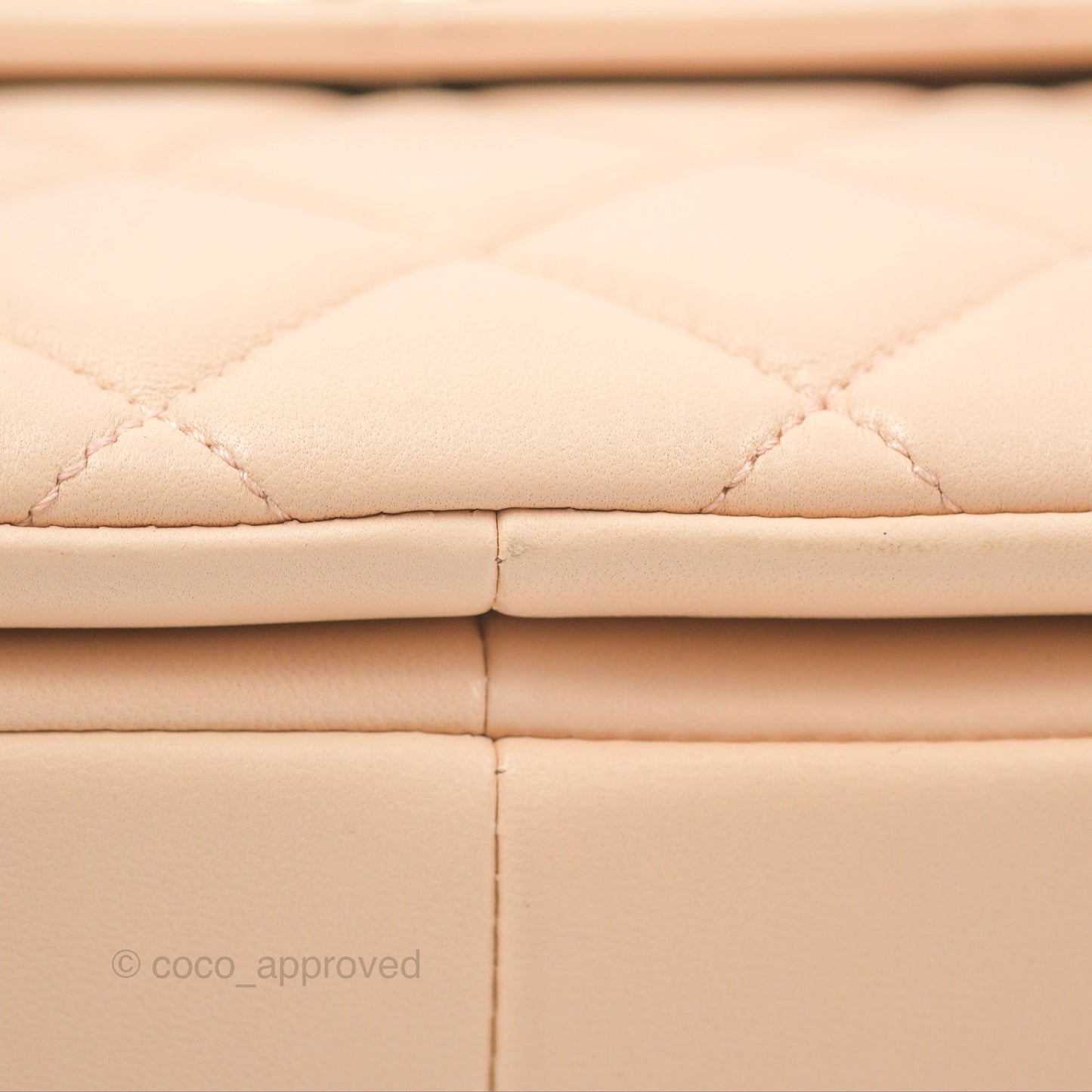 Chanel Small Trendy CC Light Beige Pink Lambskin Gold Hardware