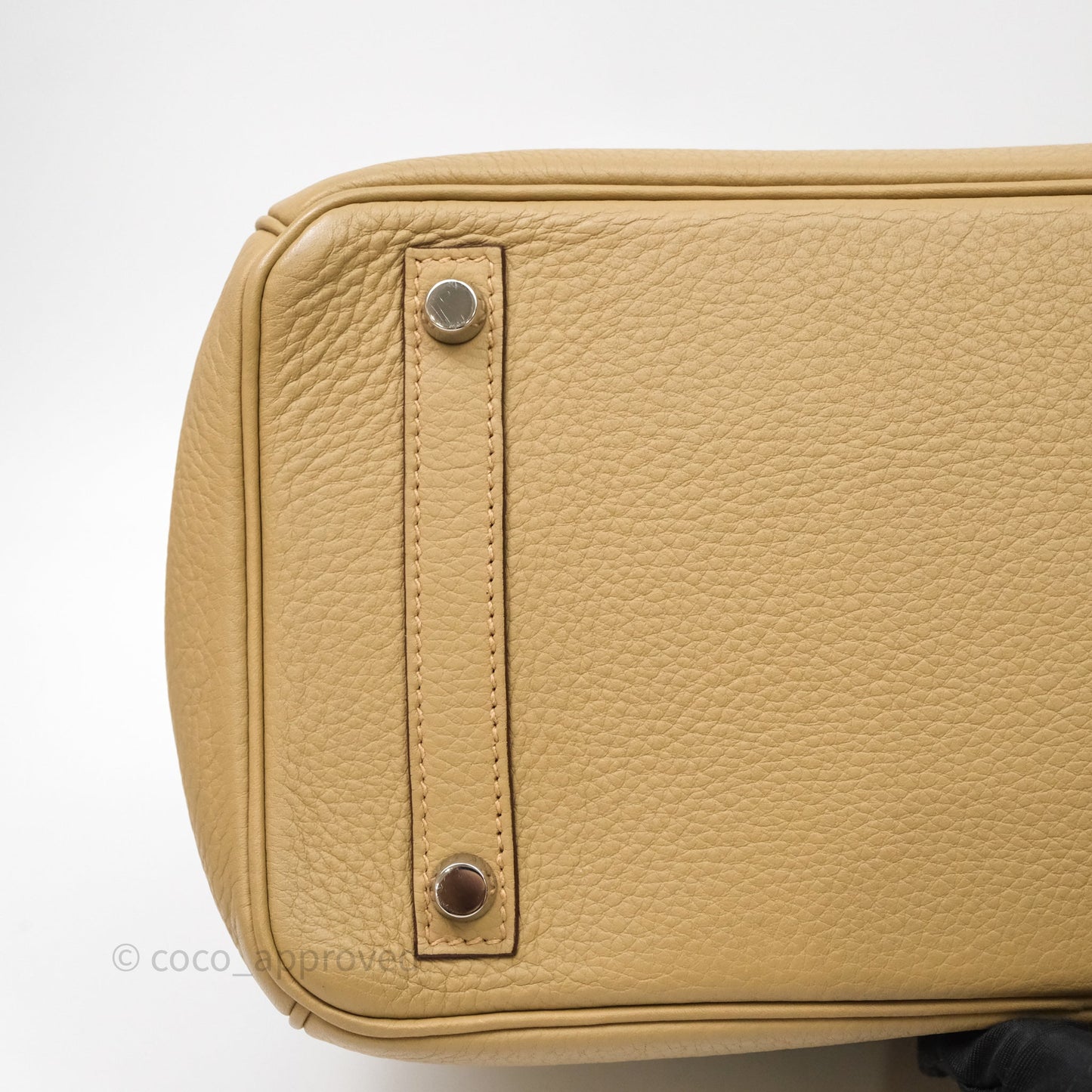 Hermès Birkin 30 Tabac-Camel 24 Togo Palladium Hardware