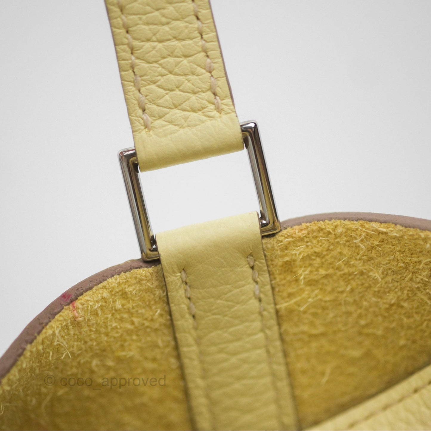 Hermès Picotin Lock 18 Jaune Milton I8 Clemence Palladium Hardware