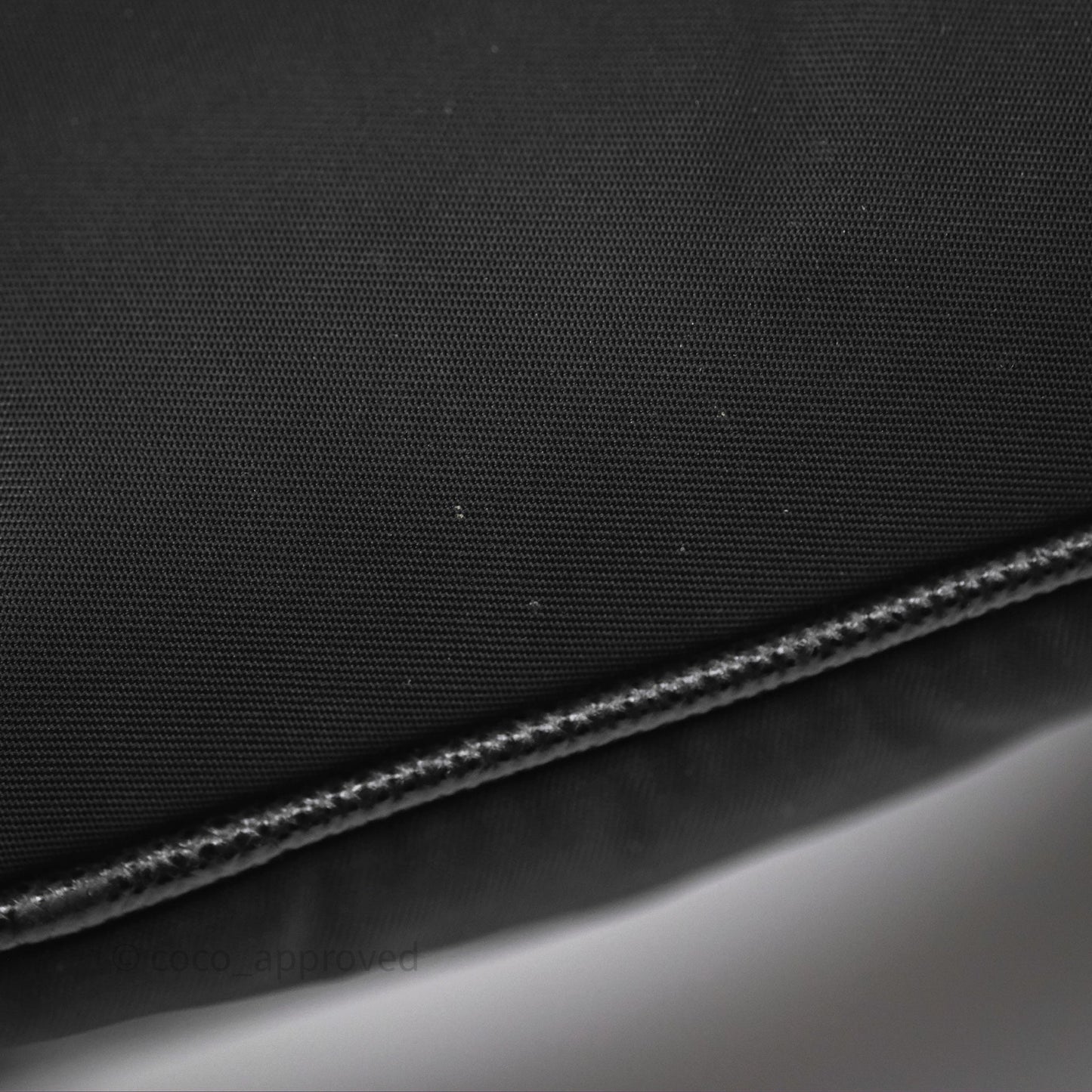 Prada Re-Edition 2005 Nylon Mini Bag Black Silver Hardware