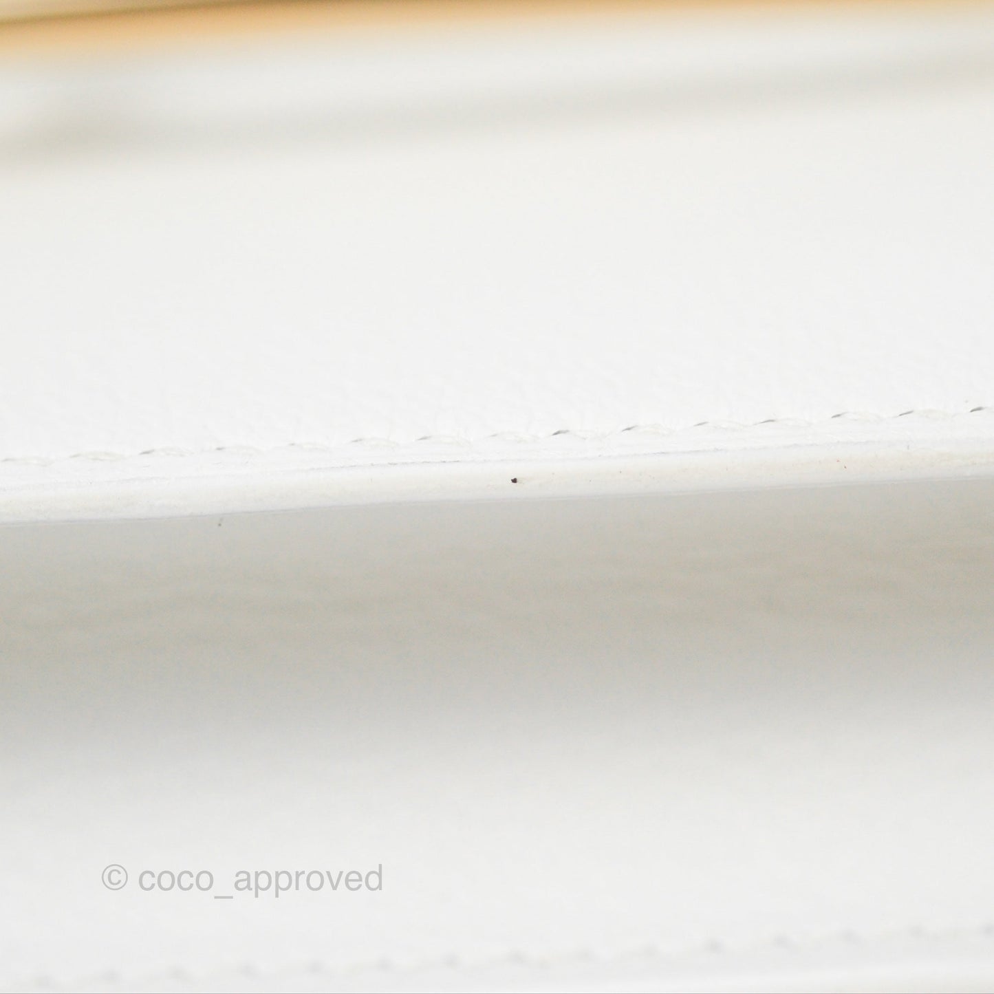 Hermès Roulis Mini 18 New White Evercolor Permabrass Hardware