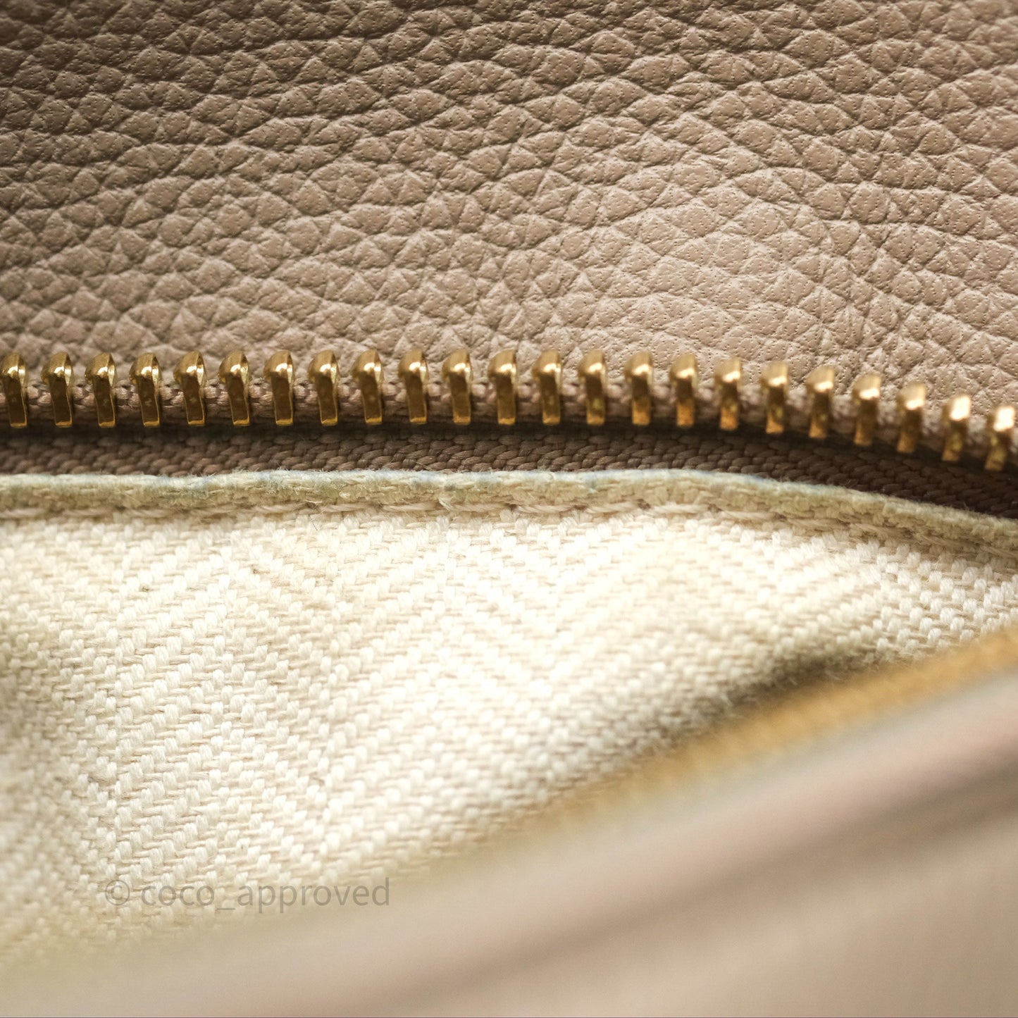 Loewe Small Puzzle Bag Sand Mink Grained Calfskin
