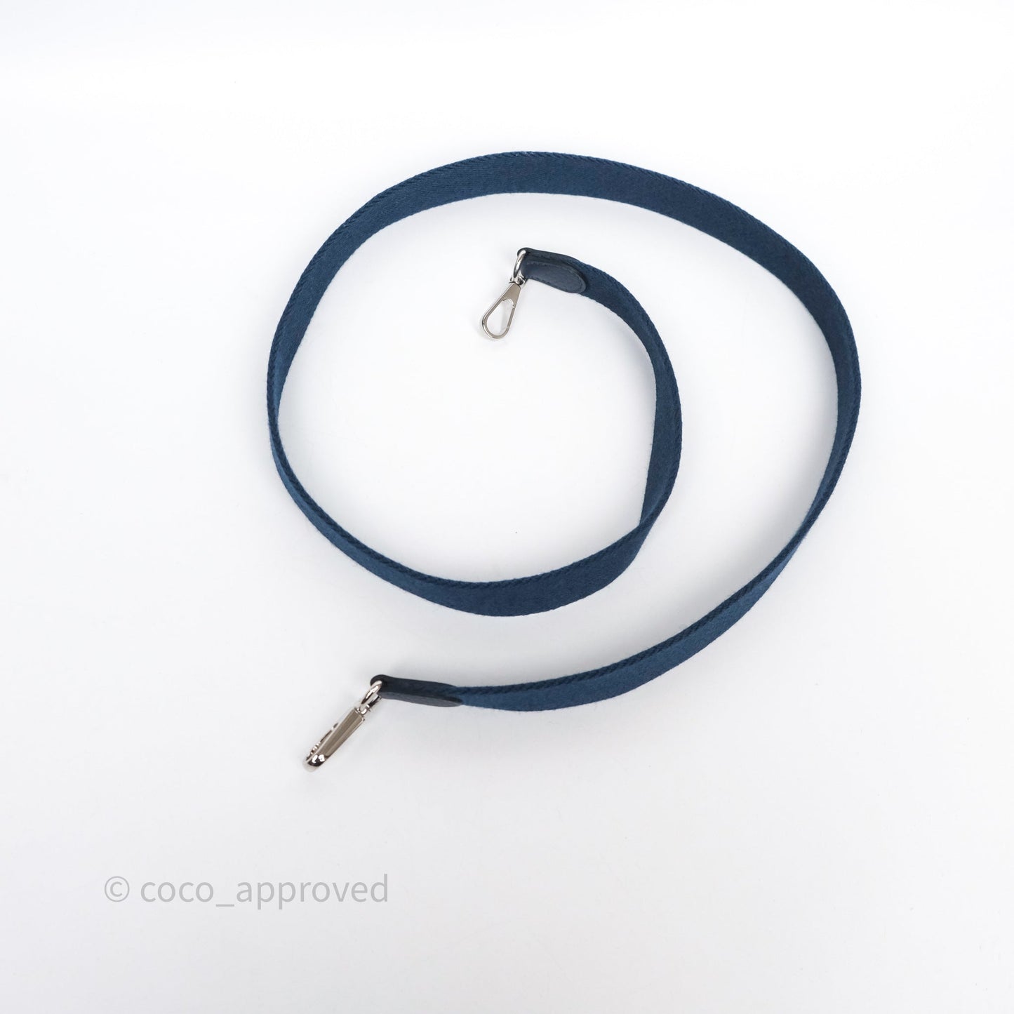 Hermès Mini Evelyne 16 7P Bleu de Prusse Clemence Palladium Hardware
