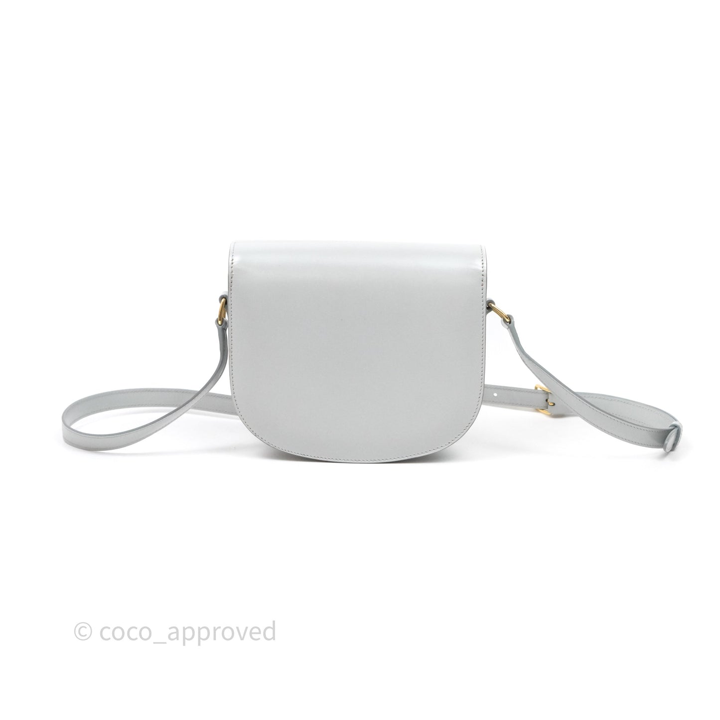 Celine Teen Besace Light Blue Shiny Calfskin