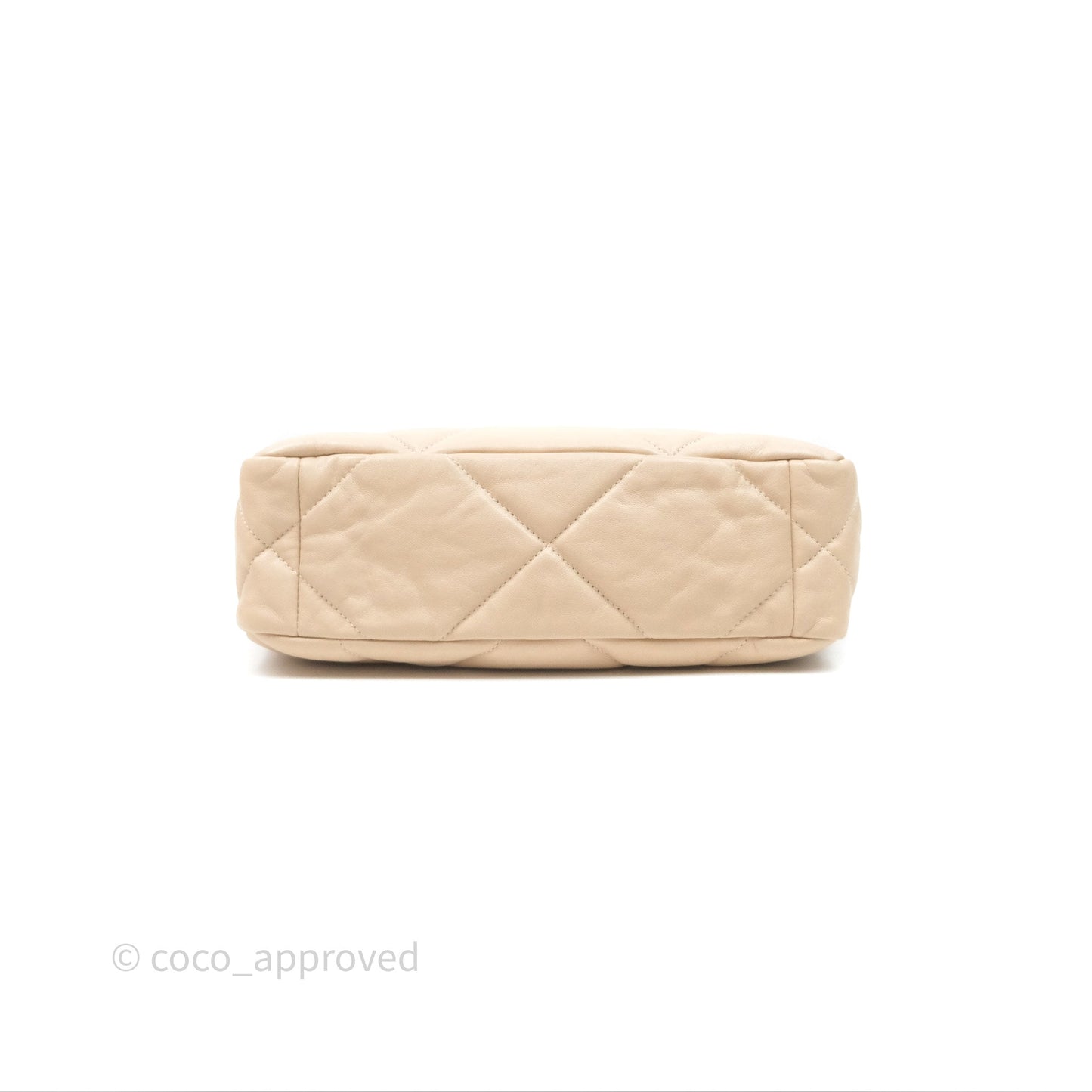 Chanel 19 Small Beige Mixed Hardware