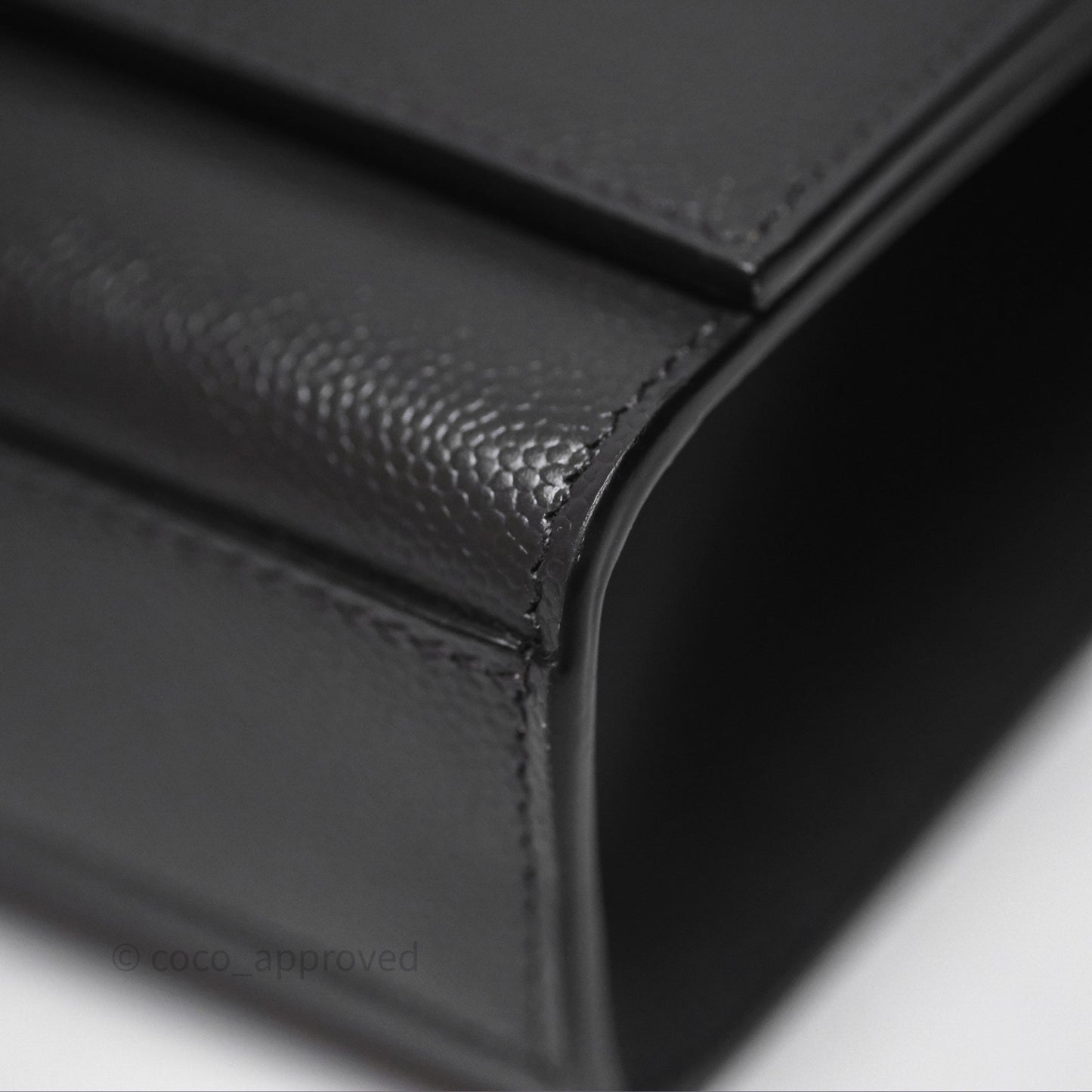 Saint Laurent Kate Medium Grained Leather Shoulder Bag So Black