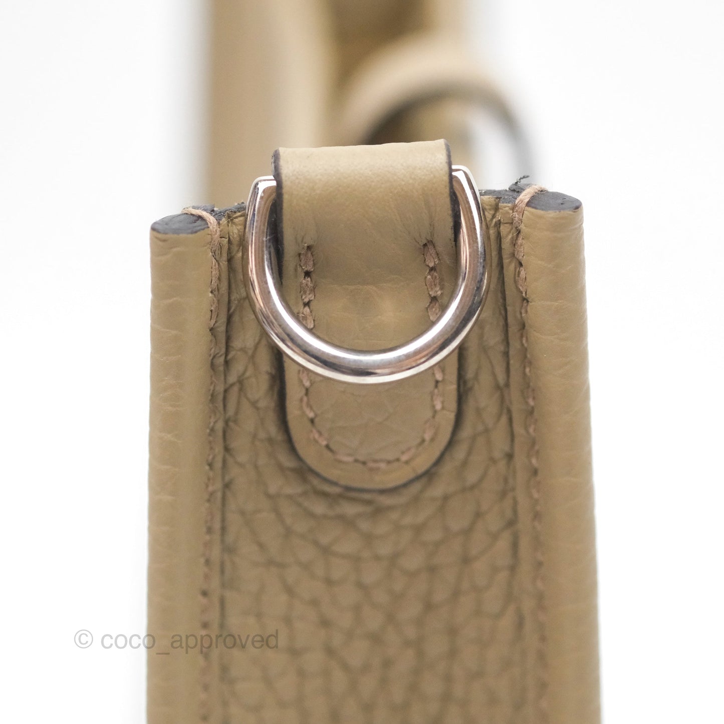 Hermes Evelyne 16 Amazone Beige Marfa Clemence Palladium Hardware