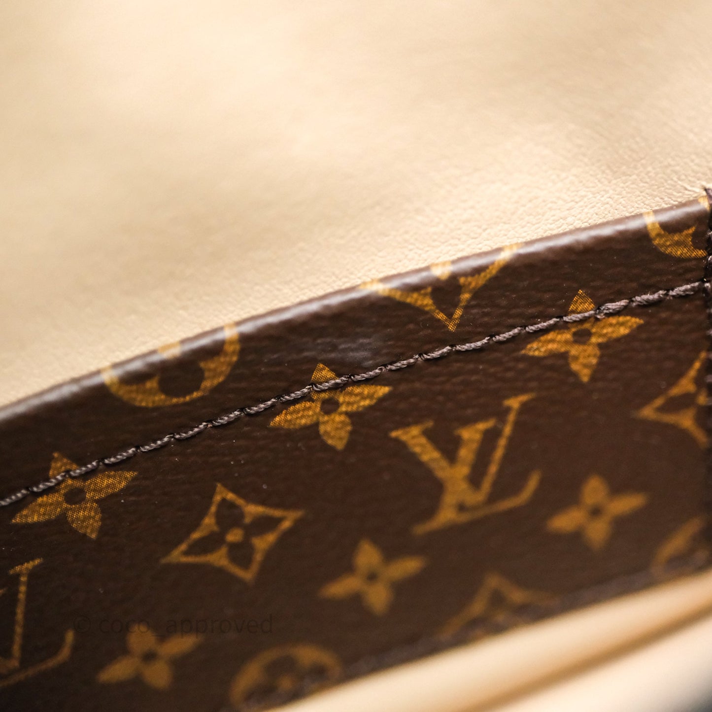 Louis Vuitton Monogram Reverse Trunk Clutch Bag