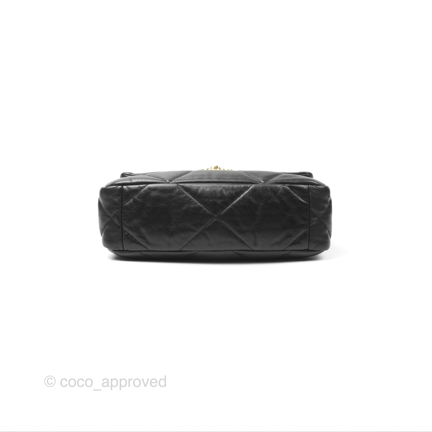 Chanel 19 Small Black Goatskin Mixed Hardware