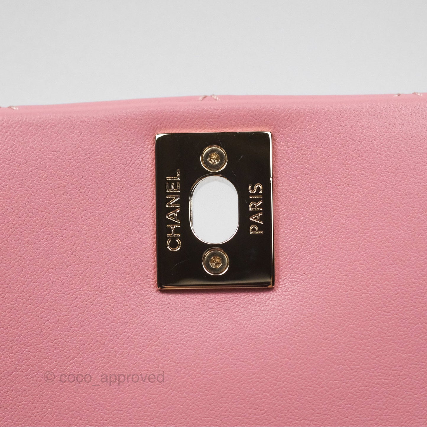Chanel Citizen Chic Flap Bag Pink Lambskin Gold Hardware