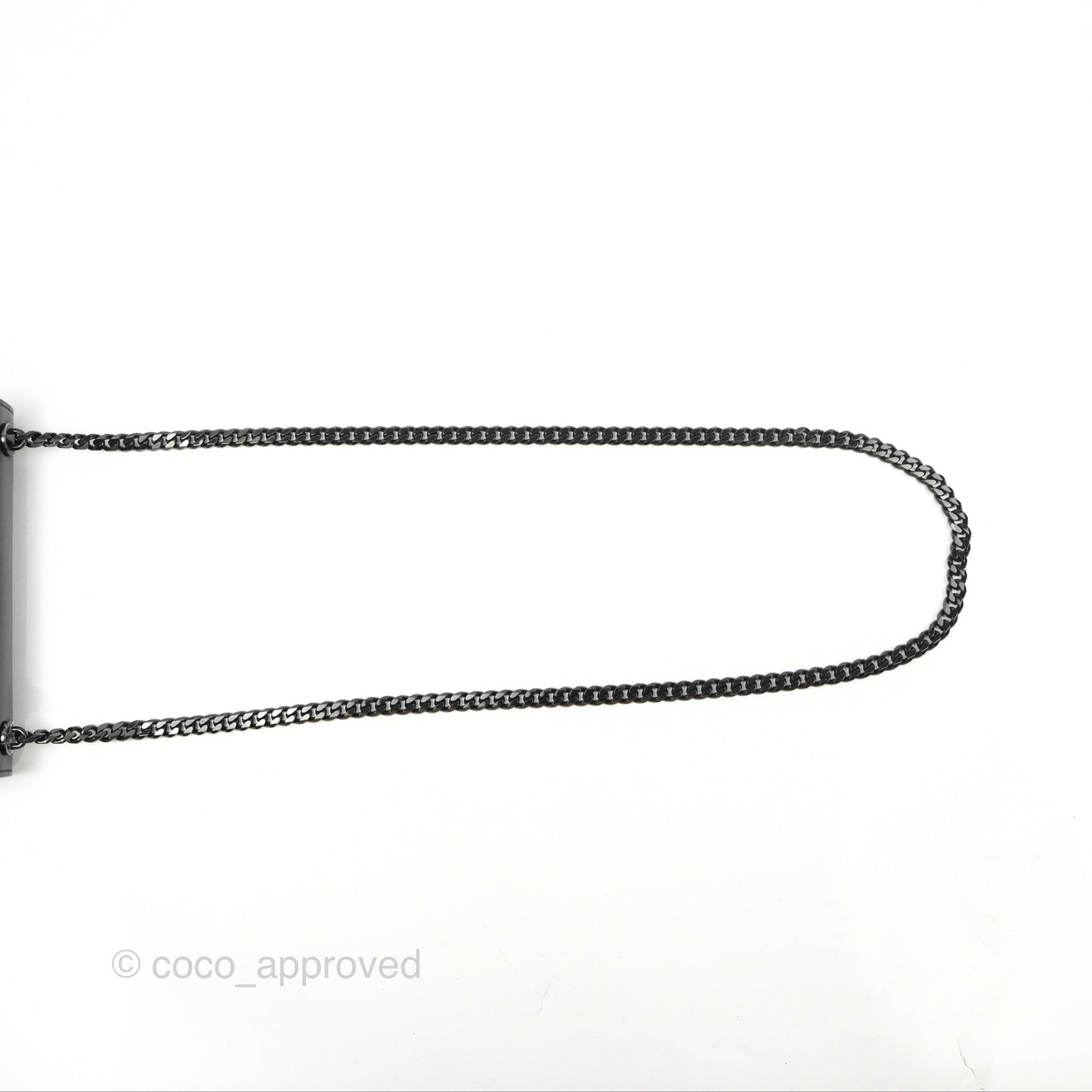 Celine Chain Besace Clea Shiny Calfskin So Black