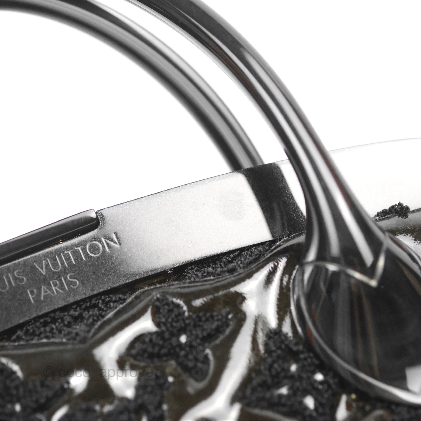 Louis Vuitton Fascination Lockit BB Frame Patent Black