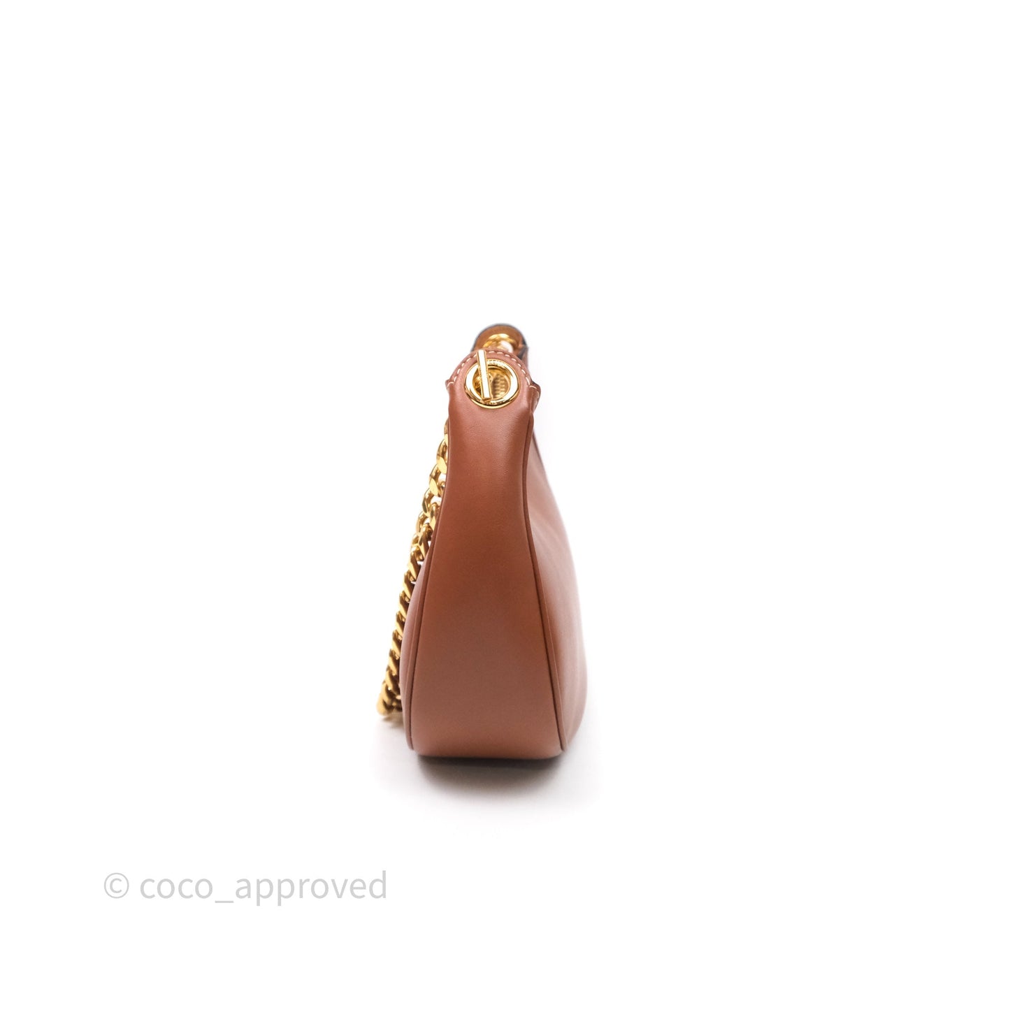 Celine Medium Ava Chain Bag Calfskin Tan