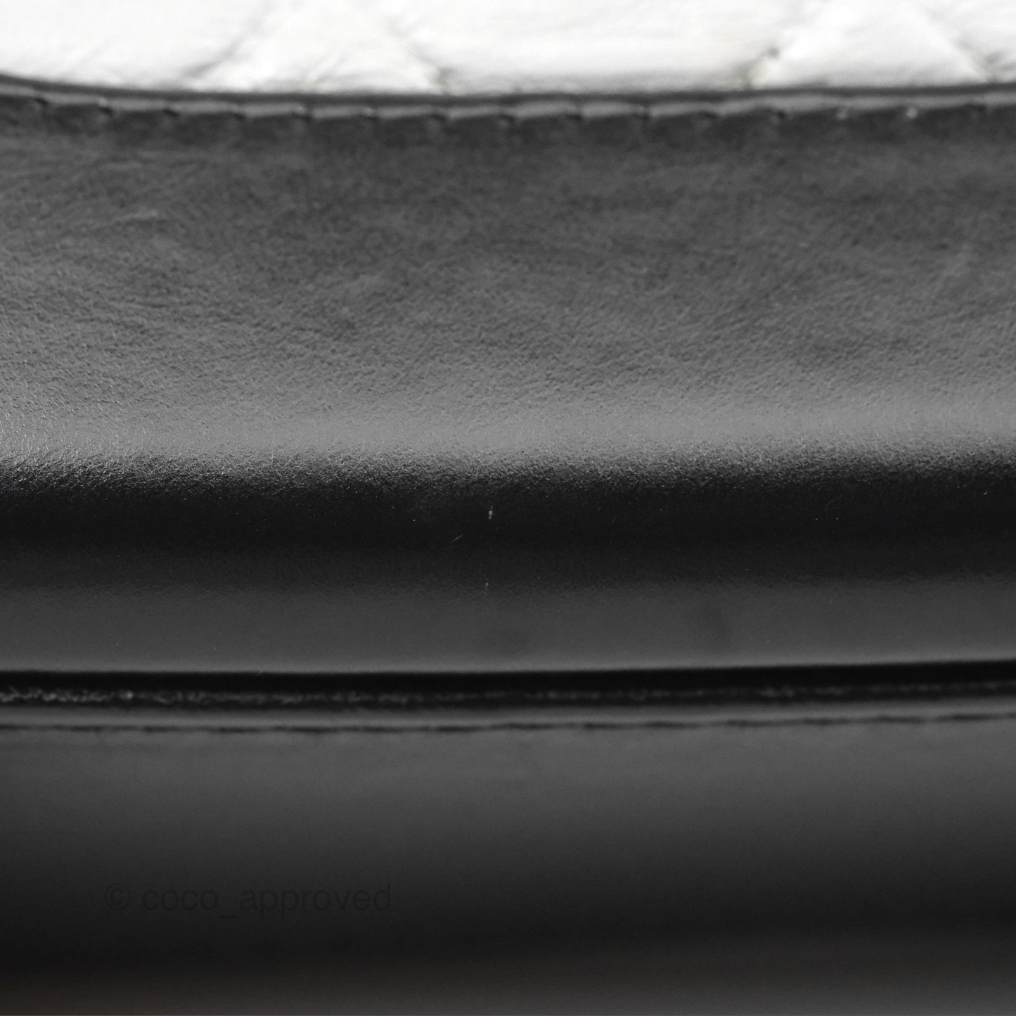 Chanel Small Gabrielle Hobo Quilted Black White Aged Calfskin