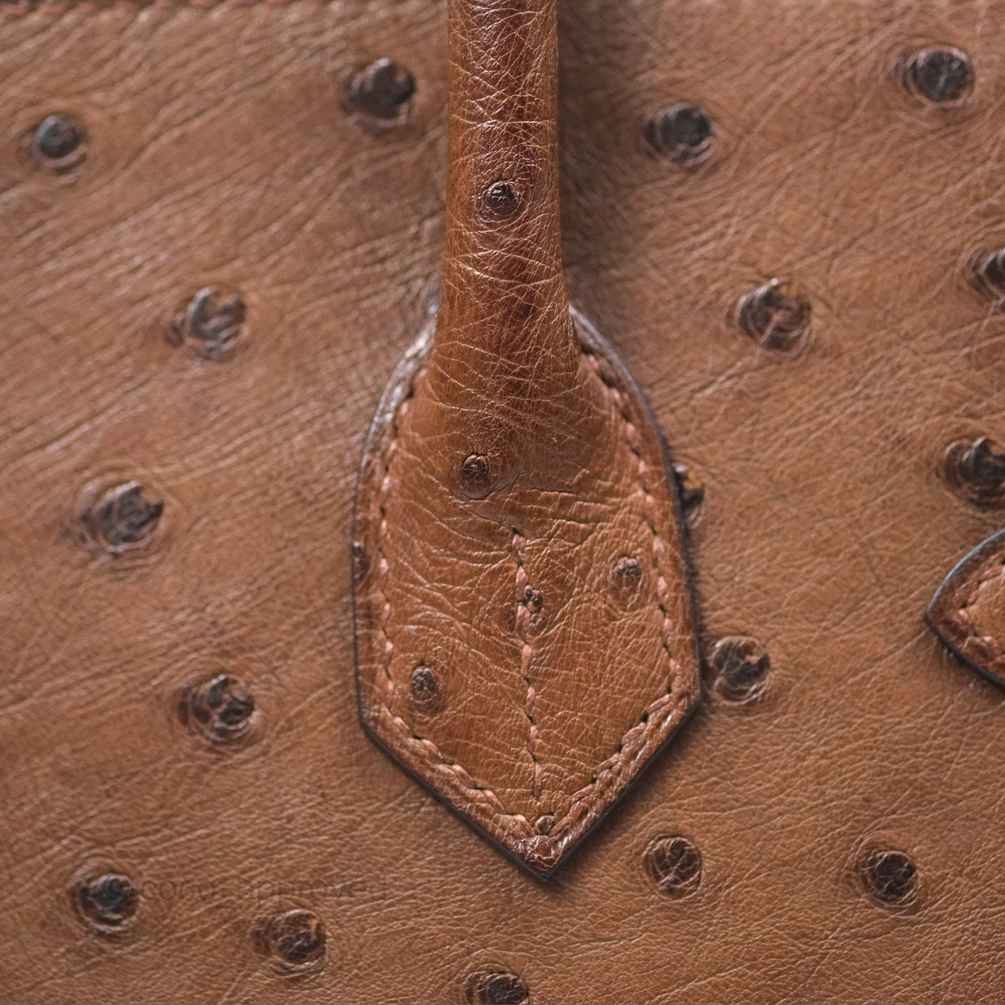 Hermès Birkin Retourne 30 Dark Brown Ostrich Palladium Hardware