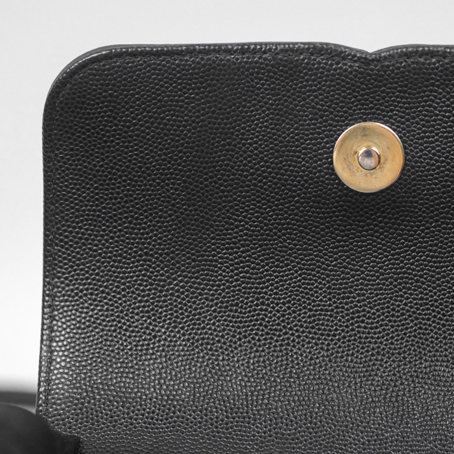 Chanel Small Quilted Filigree Backpack Black Caviar Aged Gold Hardware