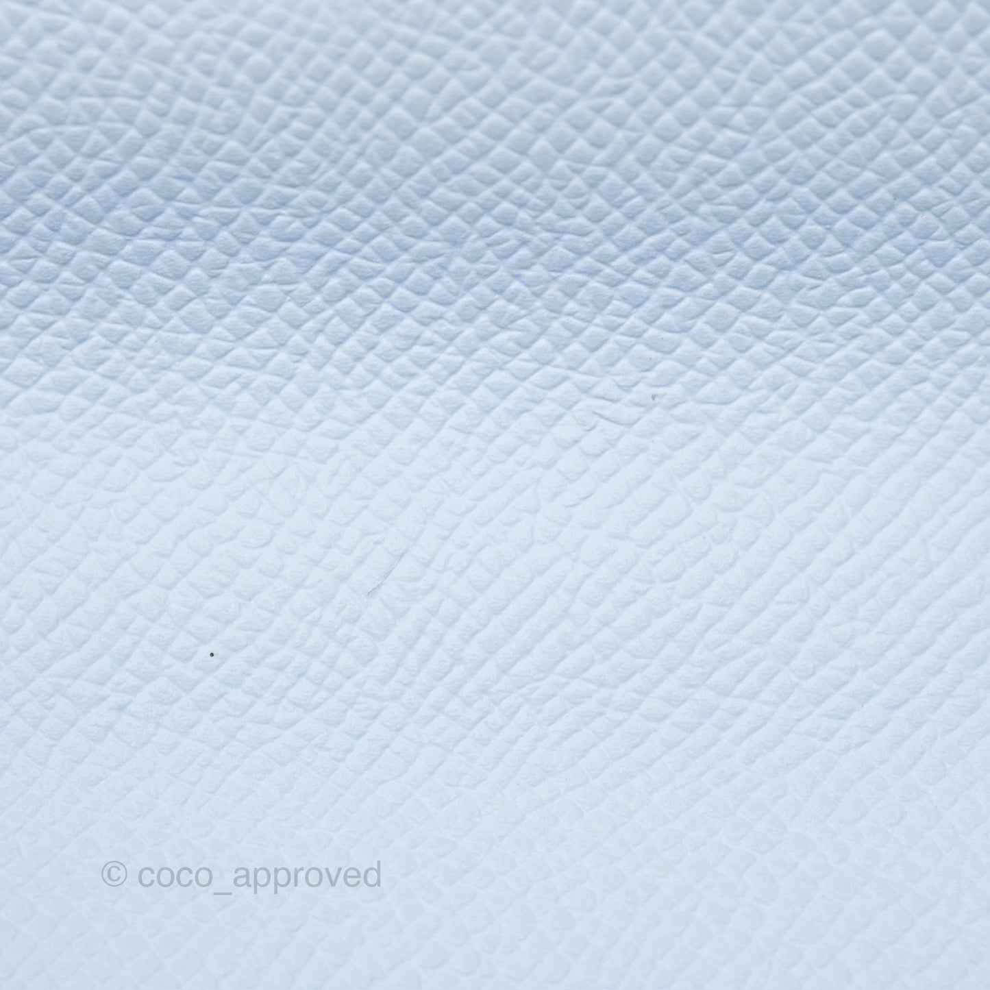Hermès Kelly To Go Wallet Bleu Brume T0 Epsom Palladium Hardware