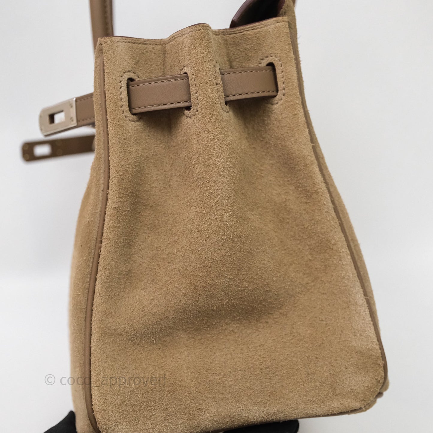 Hermès Birkin 25  Étoupe 18 Grizzly Palladium Hardware