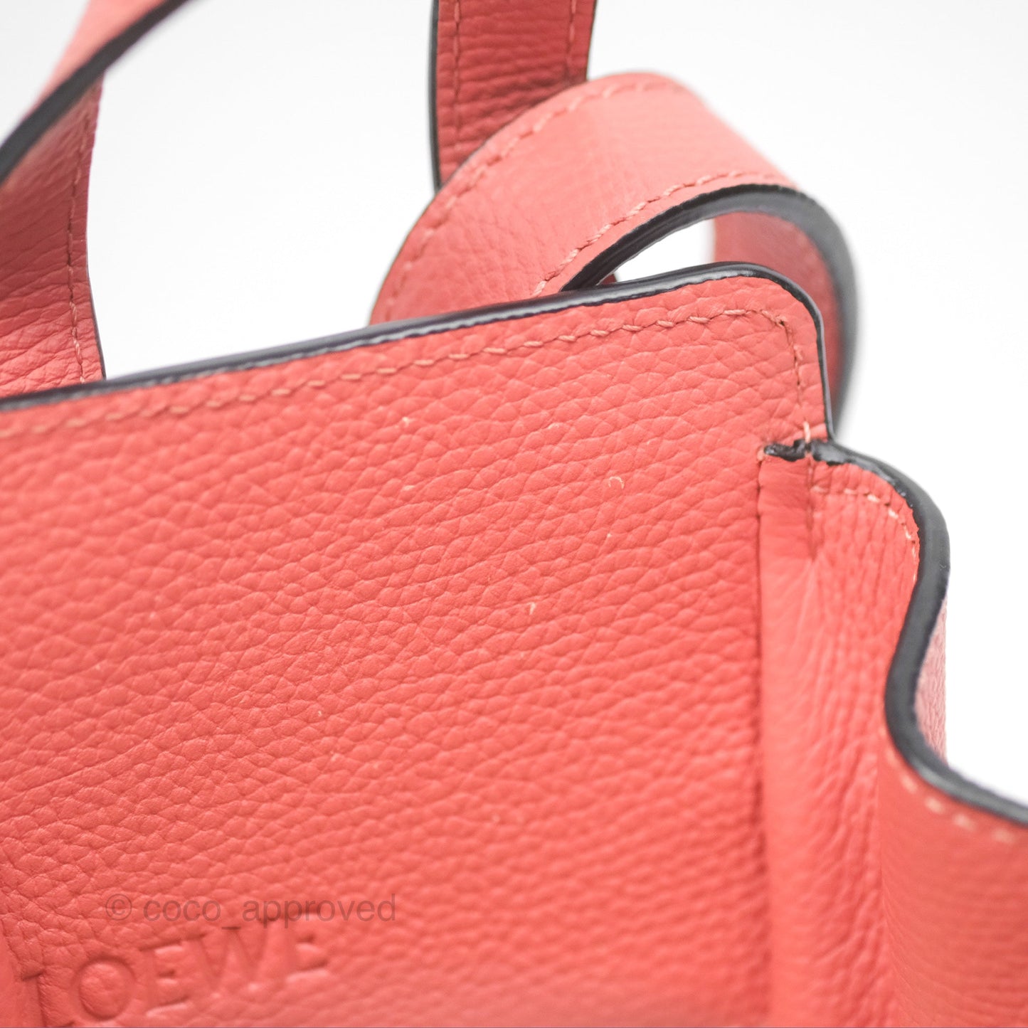 Loewe Mini Hammock Shoulder Bag Pink