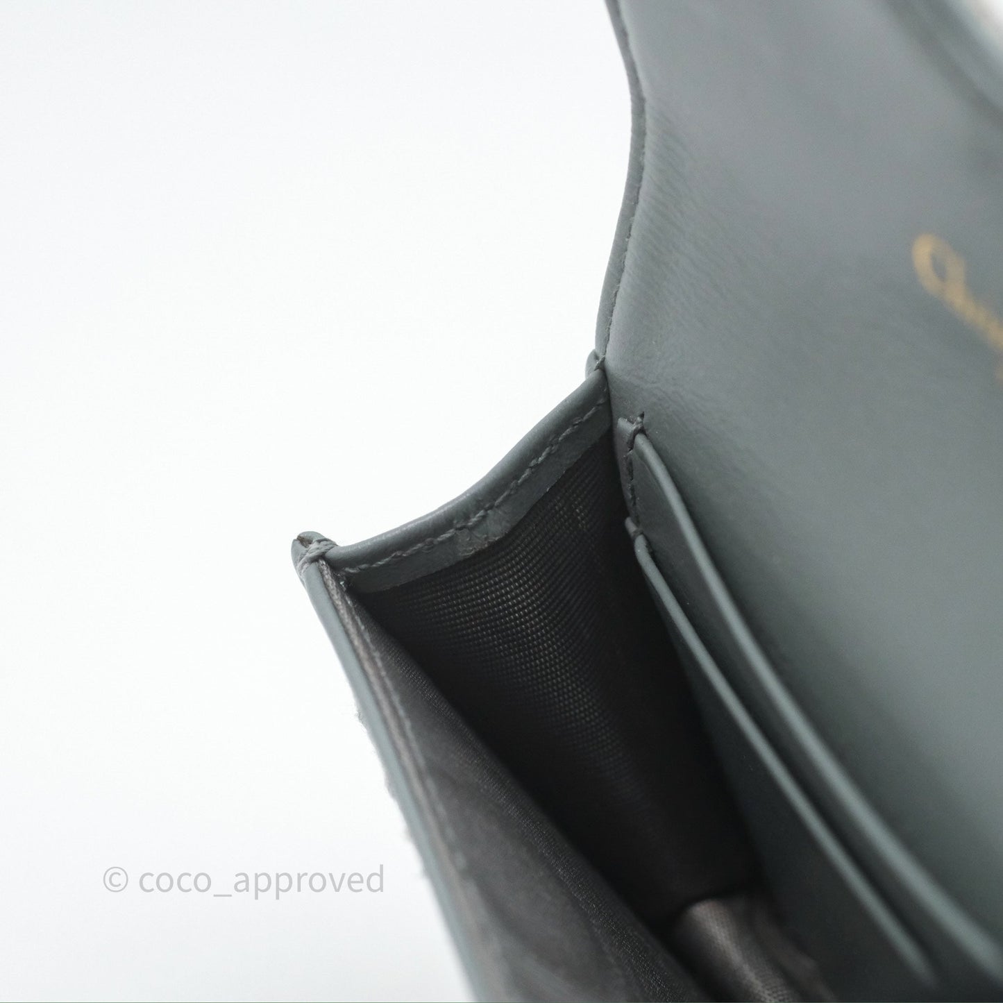 Christian Dior Saddle Bloom Card Holder Gray Dior Oblique Jacquard