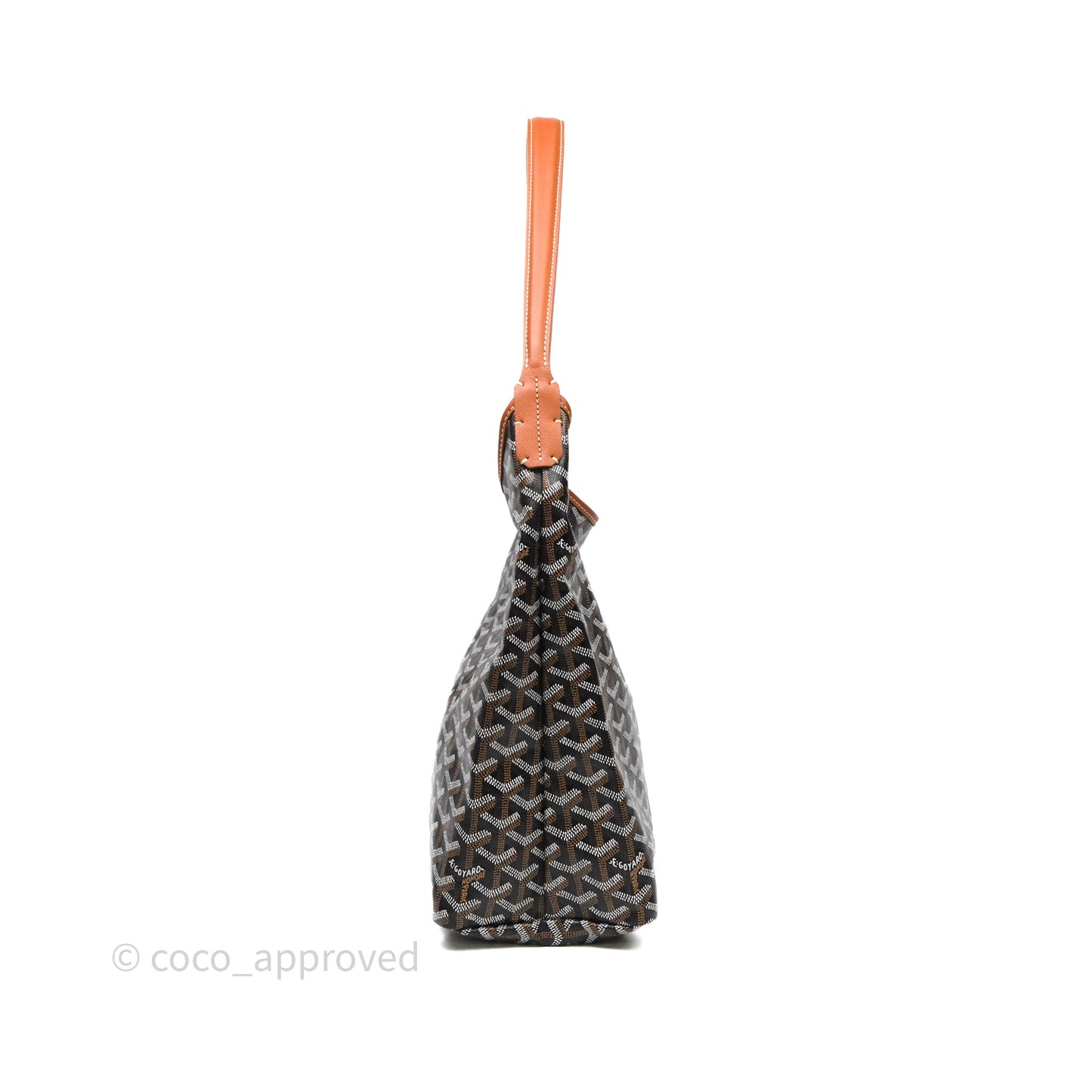 Goyard Bohème Hobo Bag Black & Tan