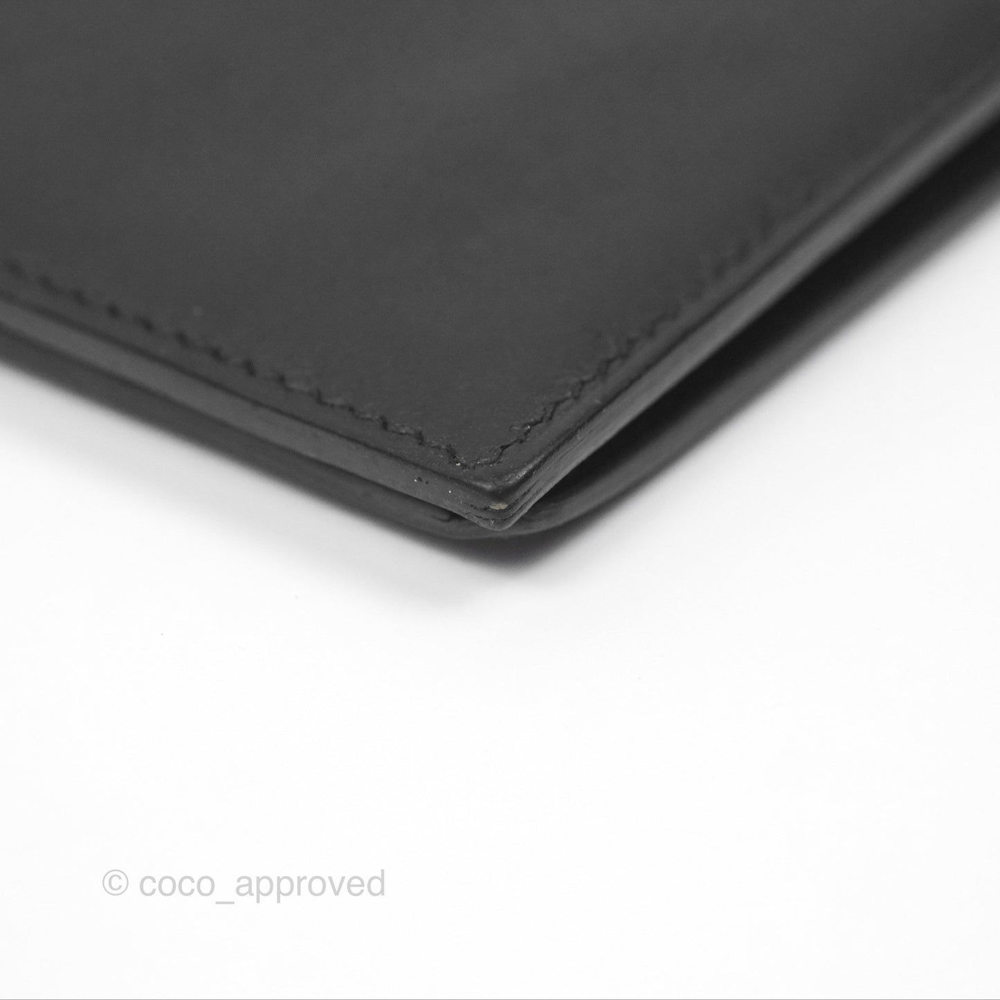 Hermès Citizen Twill Long Wallet Black Swift