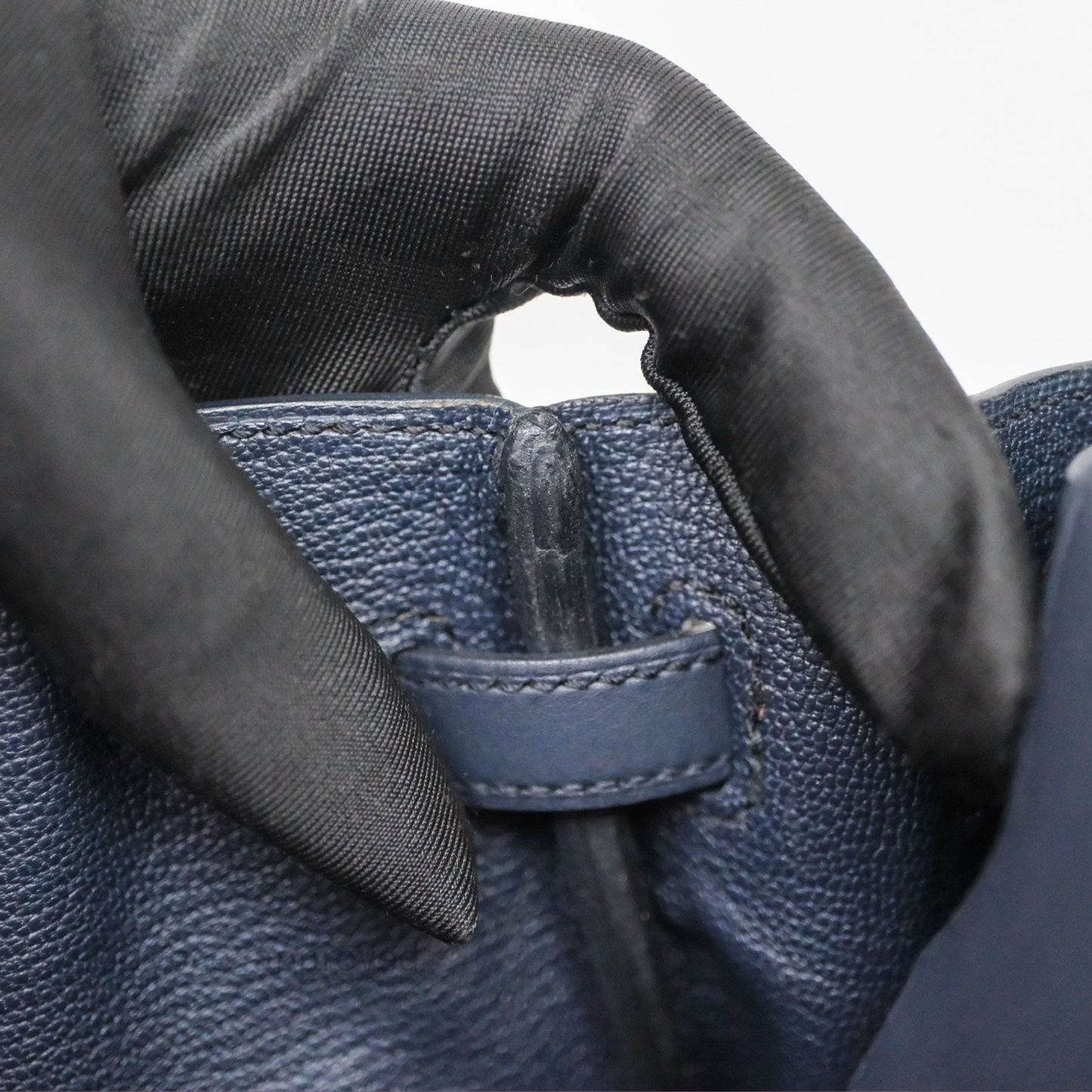 Hermes Birkin 25 Indigo Blue Swift Palladium Hardware