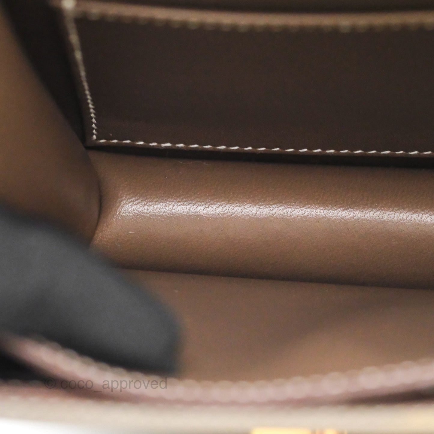 Hermès Constance Mini 18cm Mirror Etoupe Epsom Gold Hardware