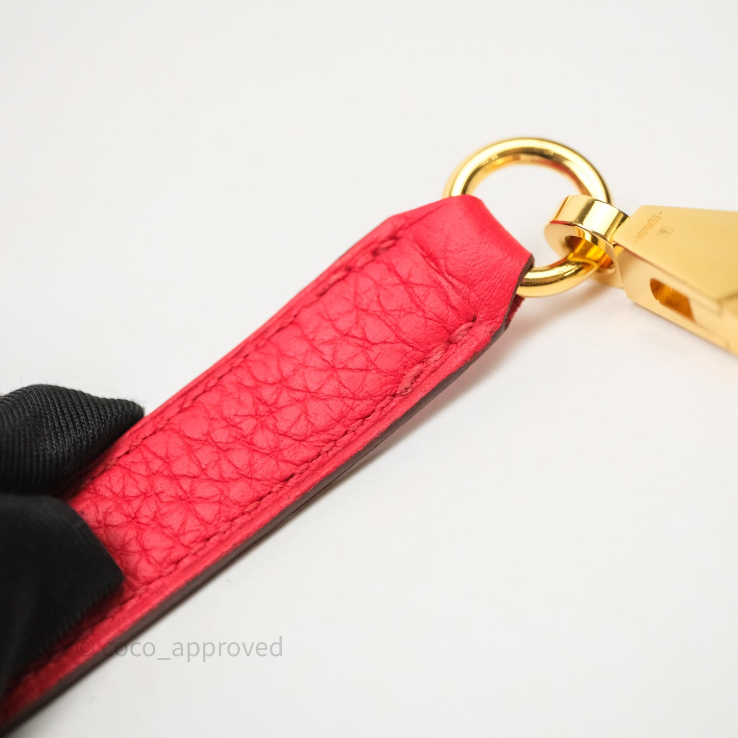Hermès Bolide 31 Rouge Clemence Gold Hardware