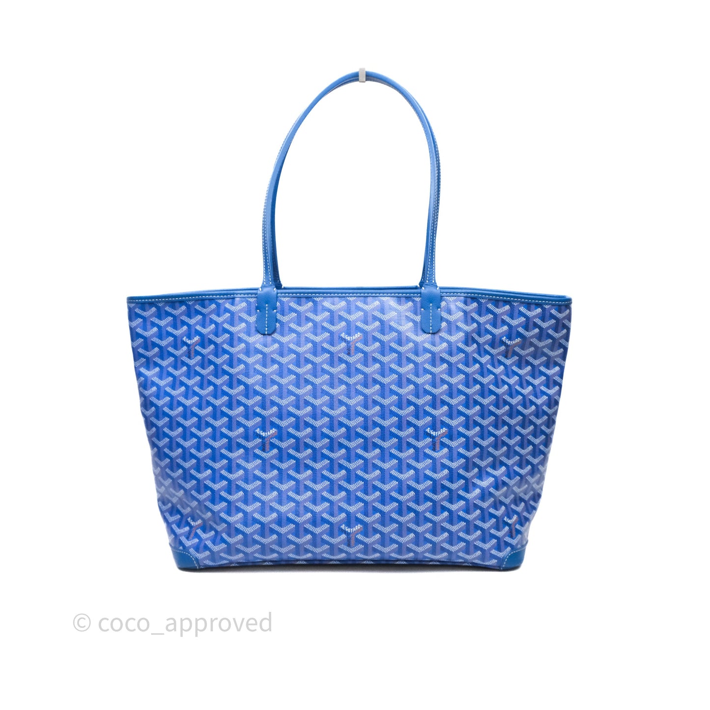 Goyard St Artois Tote MM ⁣⁣⁣⁣⁣⁣⁣⁣⁣⁣⁣⁣⁣⁣⁣⁣⁣⁣⁣⁣Blue Canvas