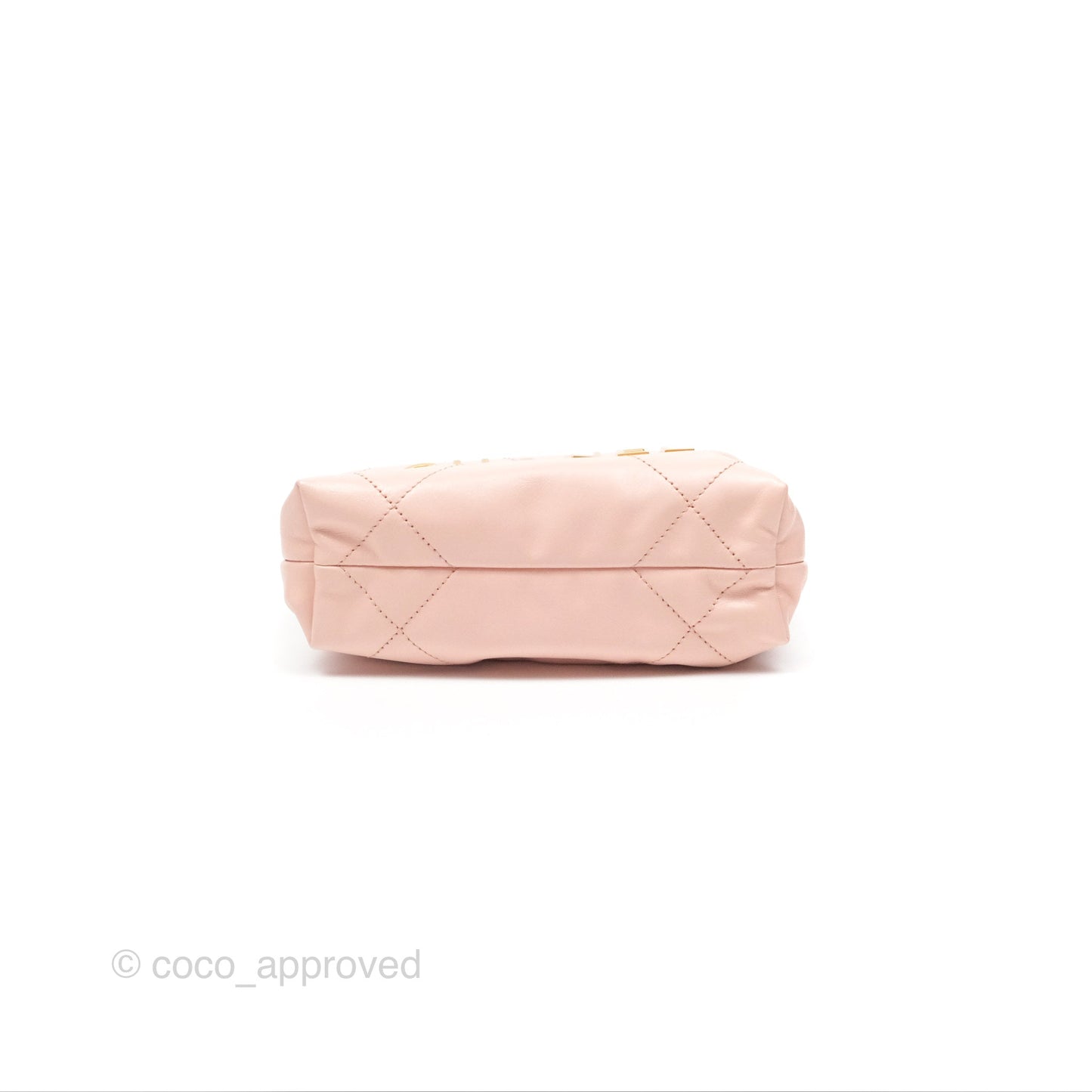 Chanel 22 Mini Bag Pink Shiny Crumpled Calfskin