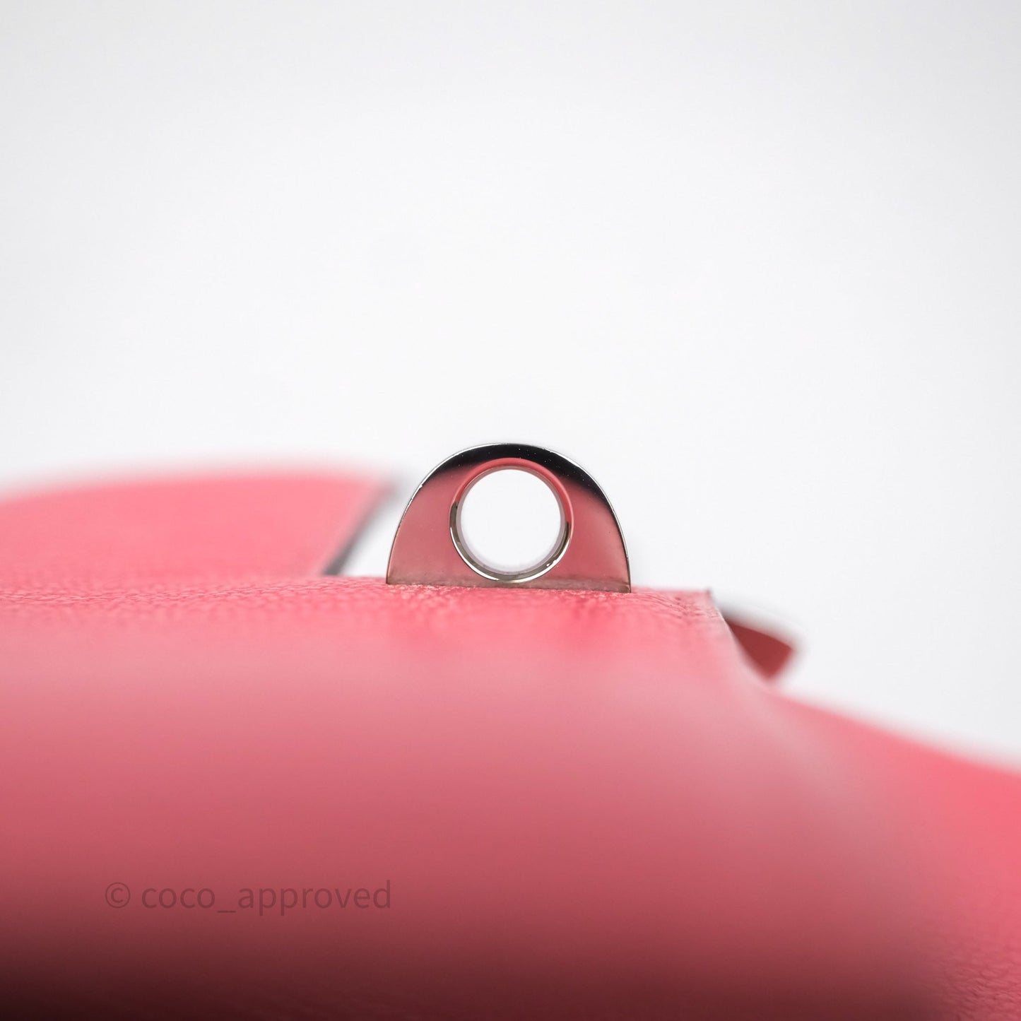 Hermès Mini Verrou Chaine Bag Rose Lipstick U5 Chevre Mysore Palladium Hardware