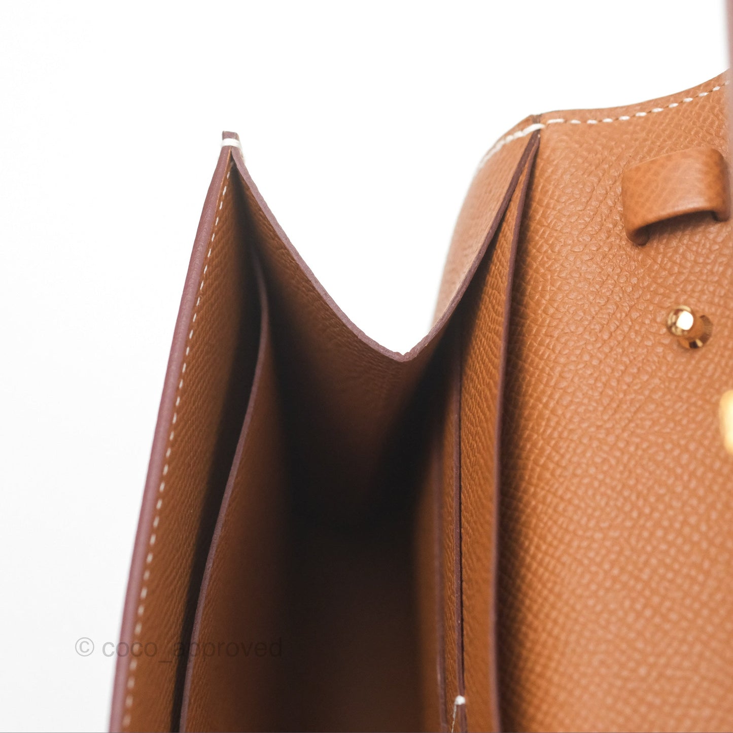 Hermès Clic 16 Wallet On Chain Gold Epsom Gold Hardware