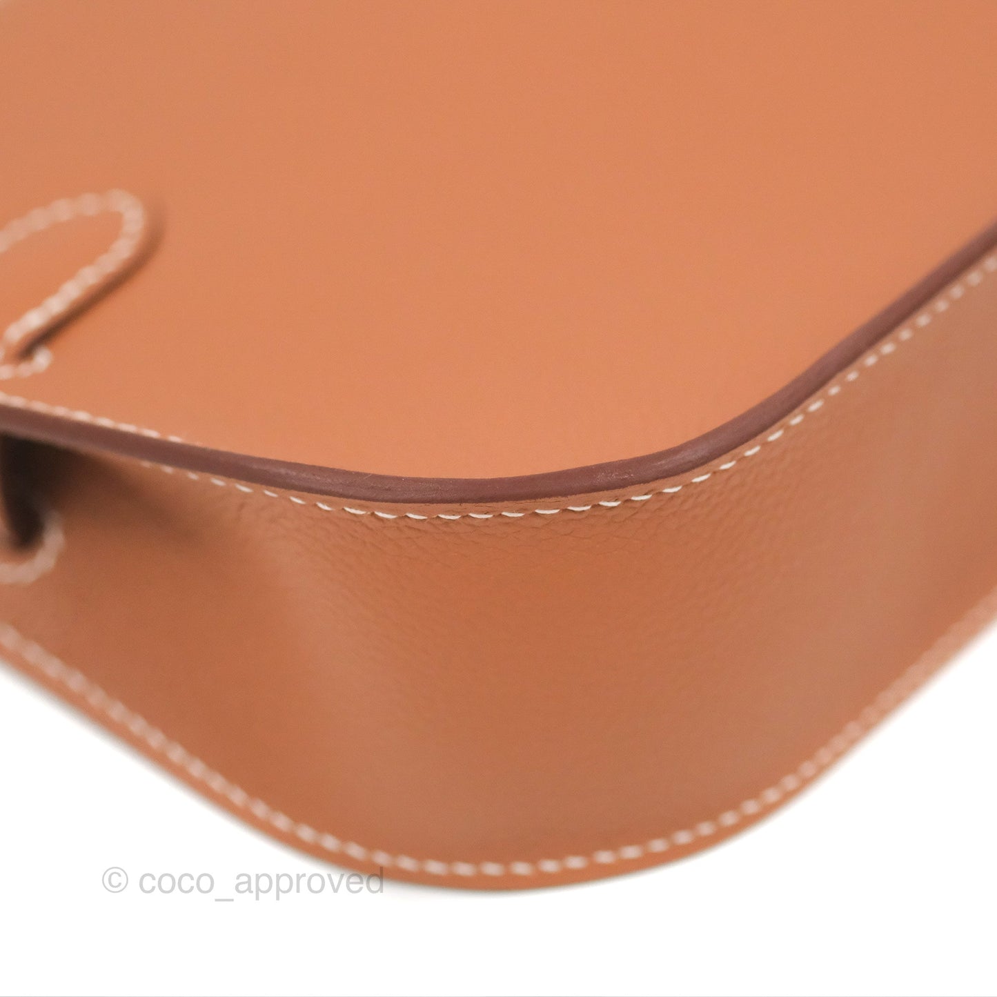 Hermès Mini Jypsiere Gold Evercolor Palladium Hardware