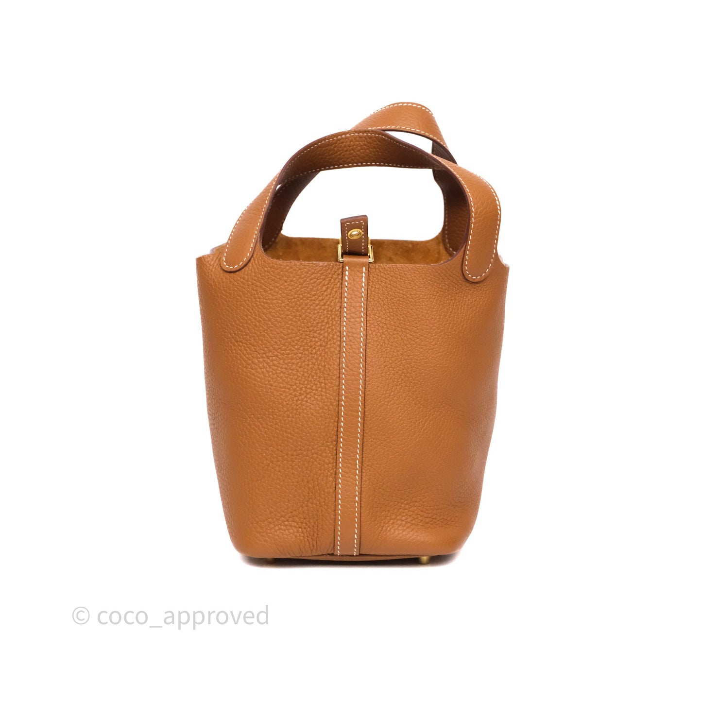 Hermès Picotin Lock 18 Gold 37 Clemence Gold Hardware