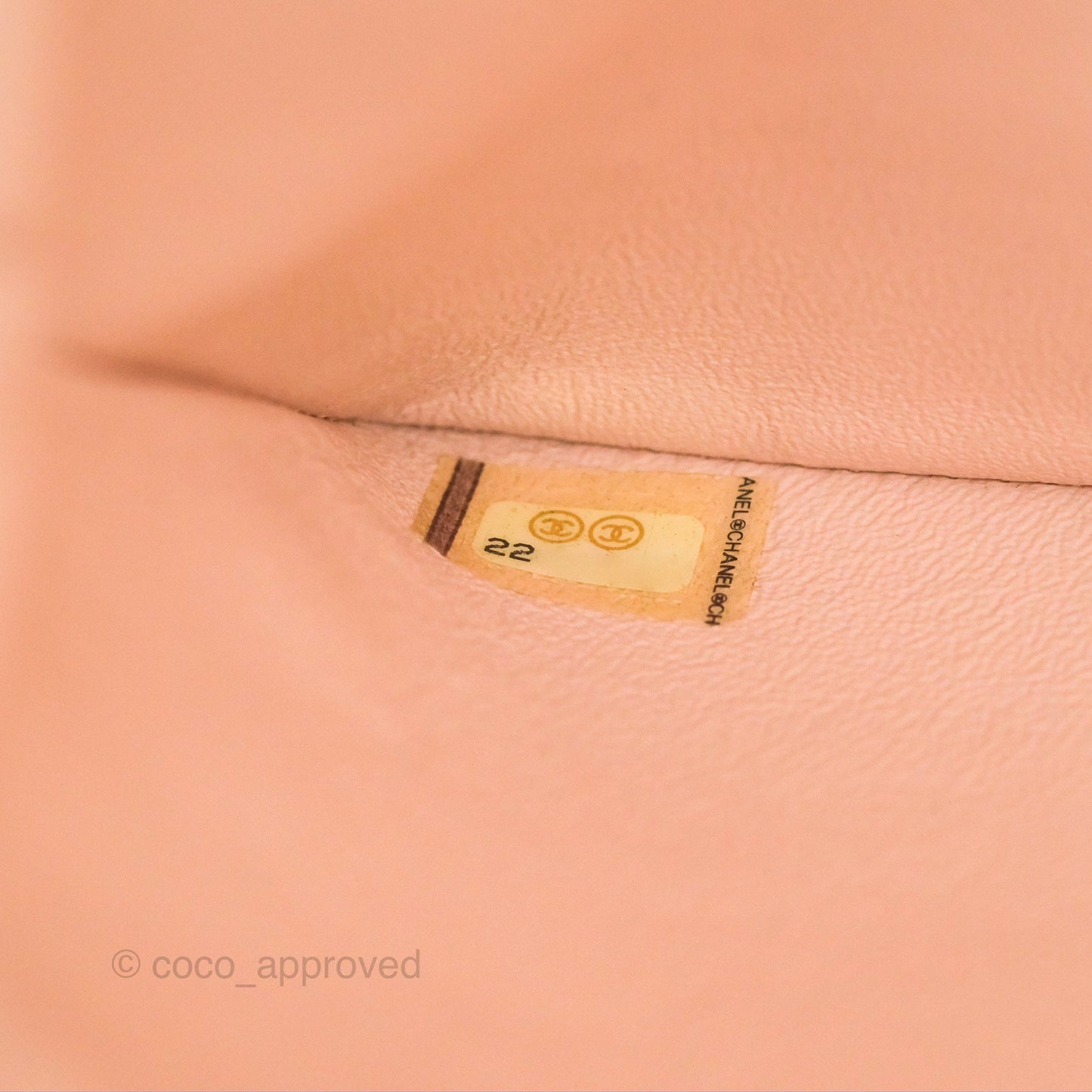 Chanel Flap Clutch With Chain Quilted Light Pink Lambskin Gold Hardware