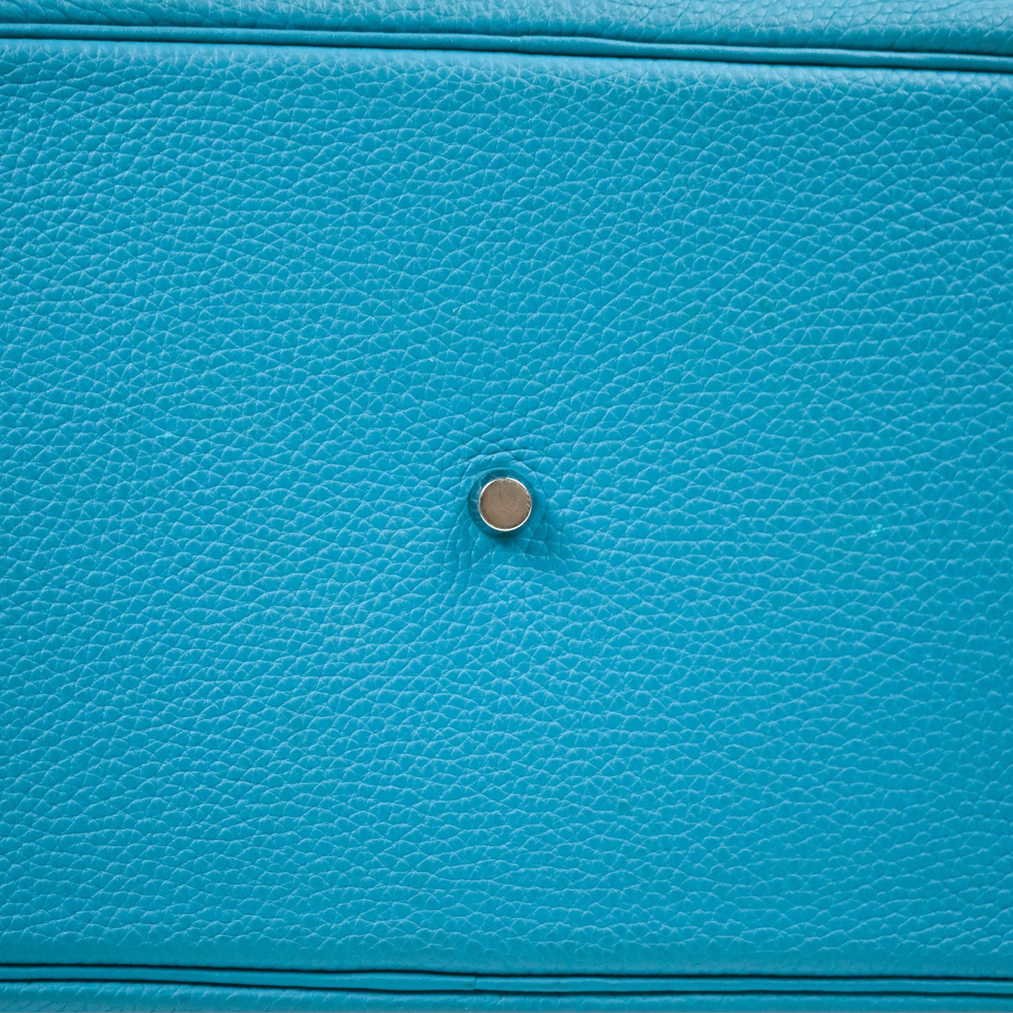 Hermès Lindy 34 Blue Paon Clemence Palladium Hardware